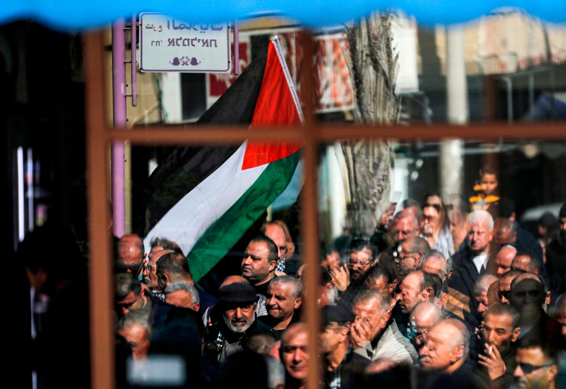 Thousands rally in Morocco and Tunisia against Trump Mideast peace plan