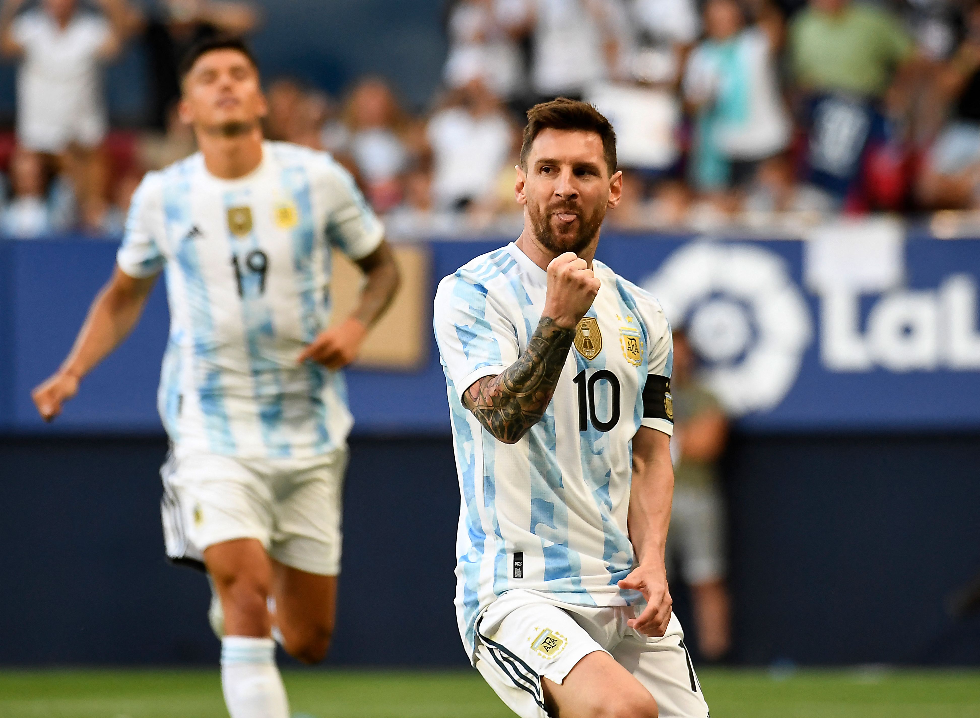 Lionel Messi nets 5 for Argentina for 1st time, overtakes Puskas