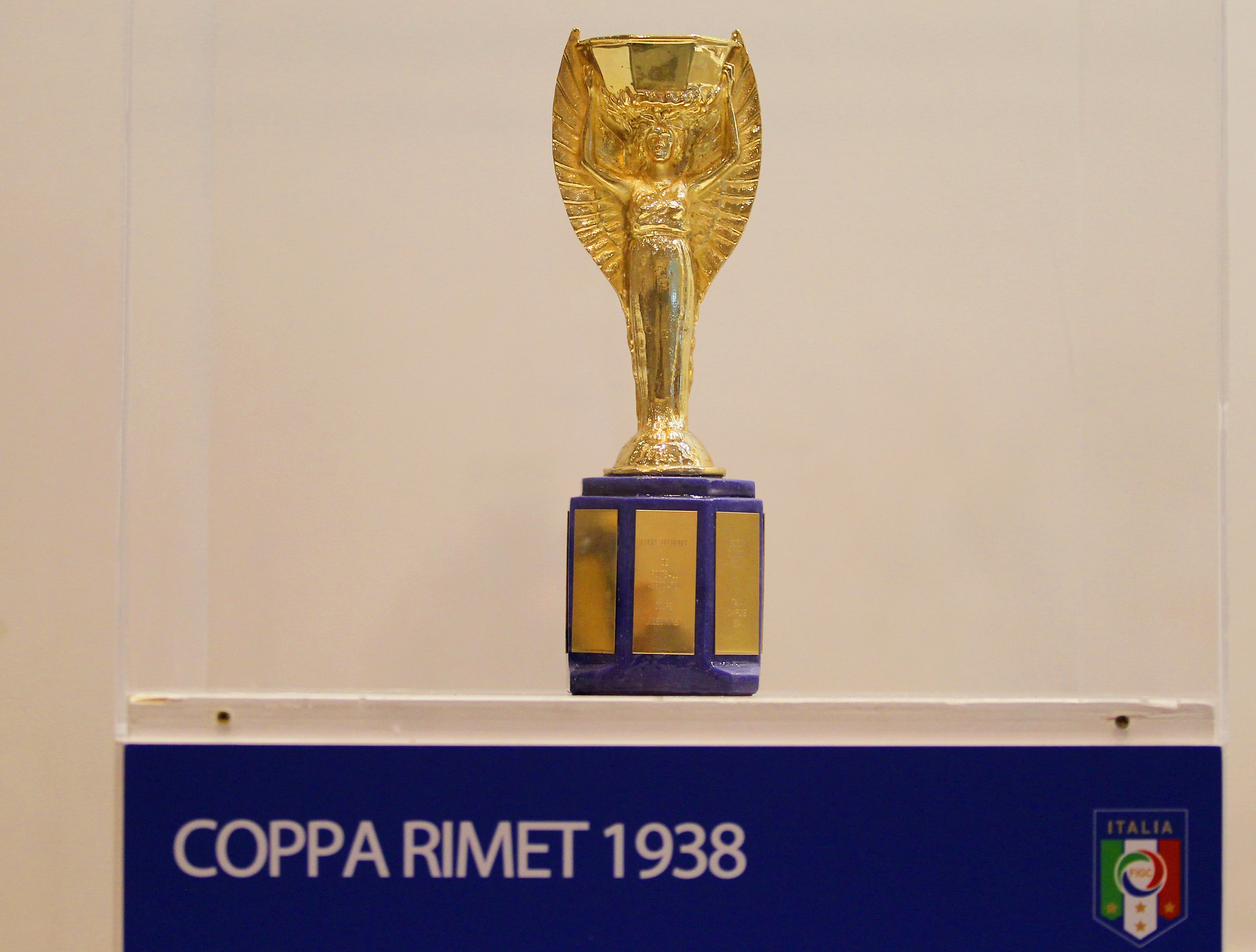 Trophy Fifa World Cup Logo Mondial Champion Symbol Gold Design