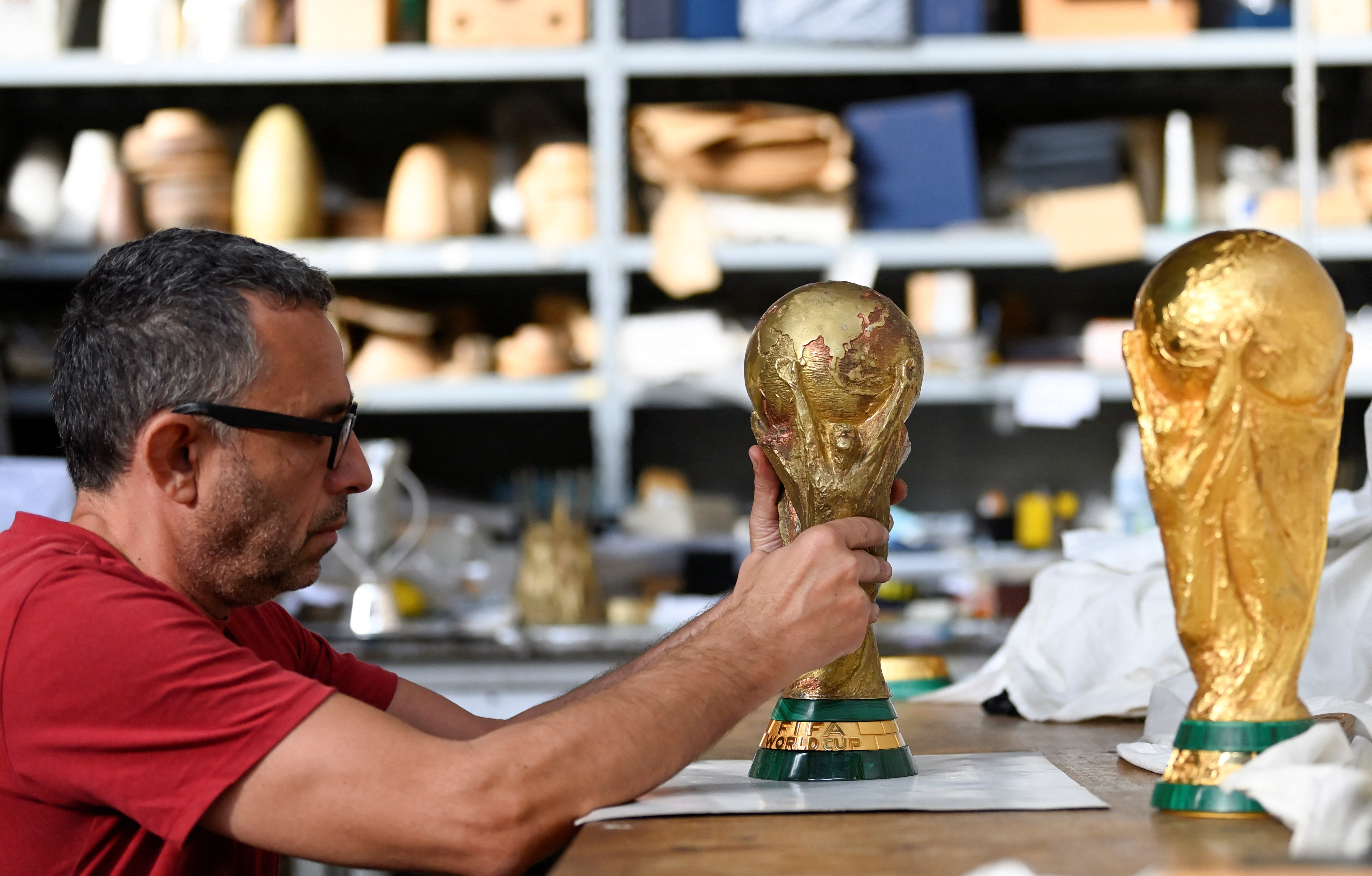 Coveted FIFA World Cup Trophy Is Made in a Small Factory in Milan, Italy