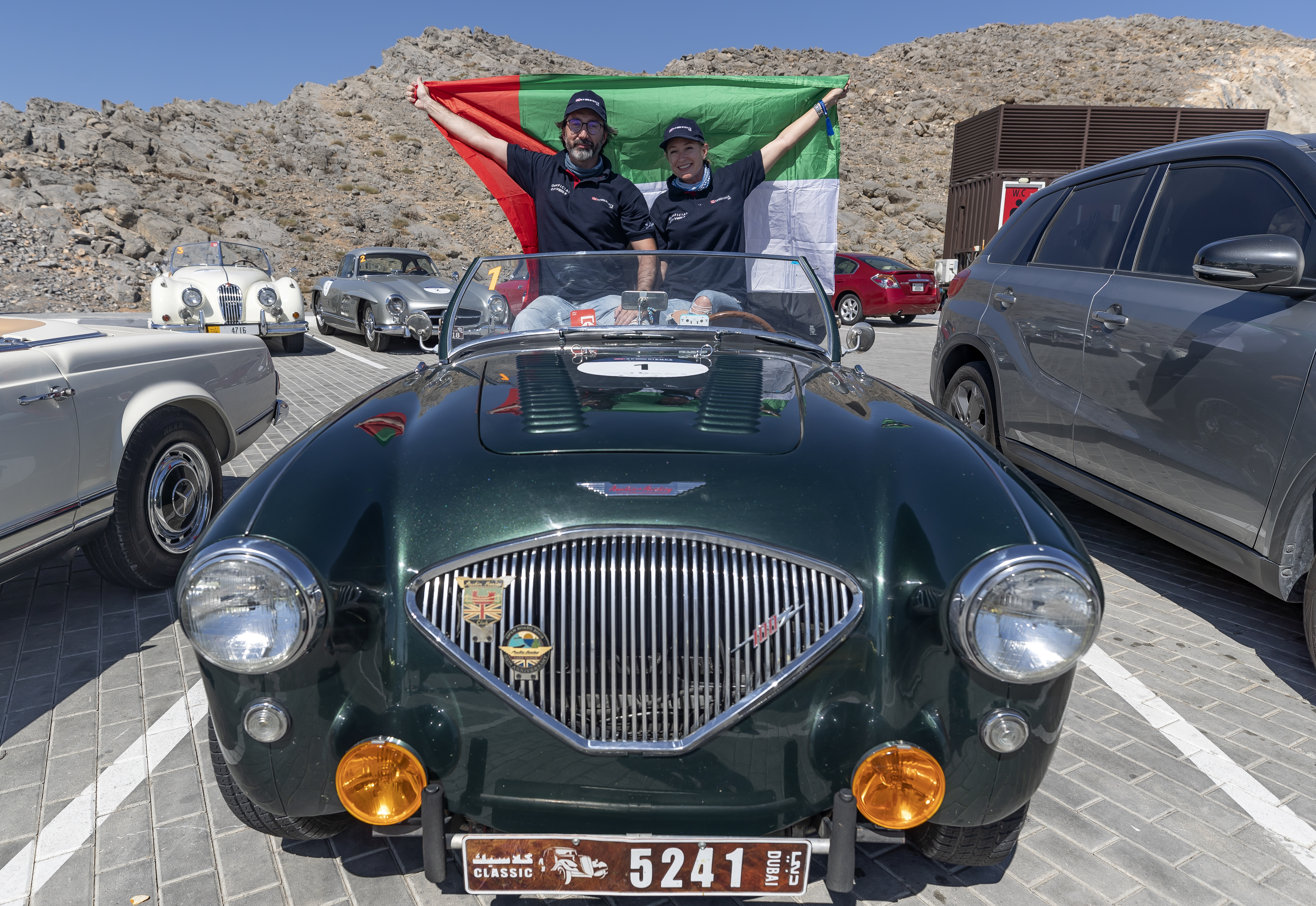 Classic cars conquer Jebel Jais in first pan-Emirates rally