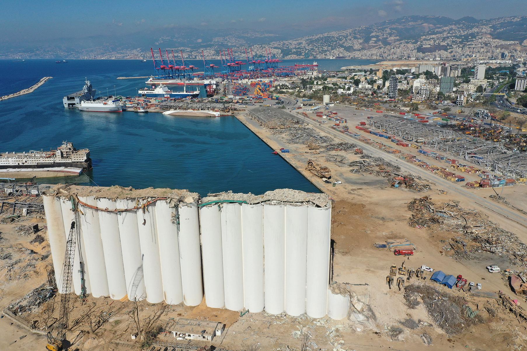 Lebanon to demolish blast-hit silos over safety fears | The ...