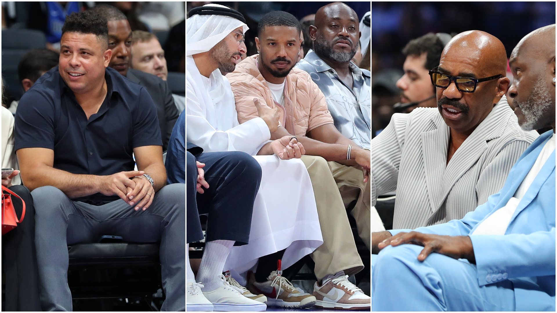Celebrity spotting: Steve Harvey, Ranveer Singh, Maya Diab take courtside  seats during NBA Abu Dhabi Games - News