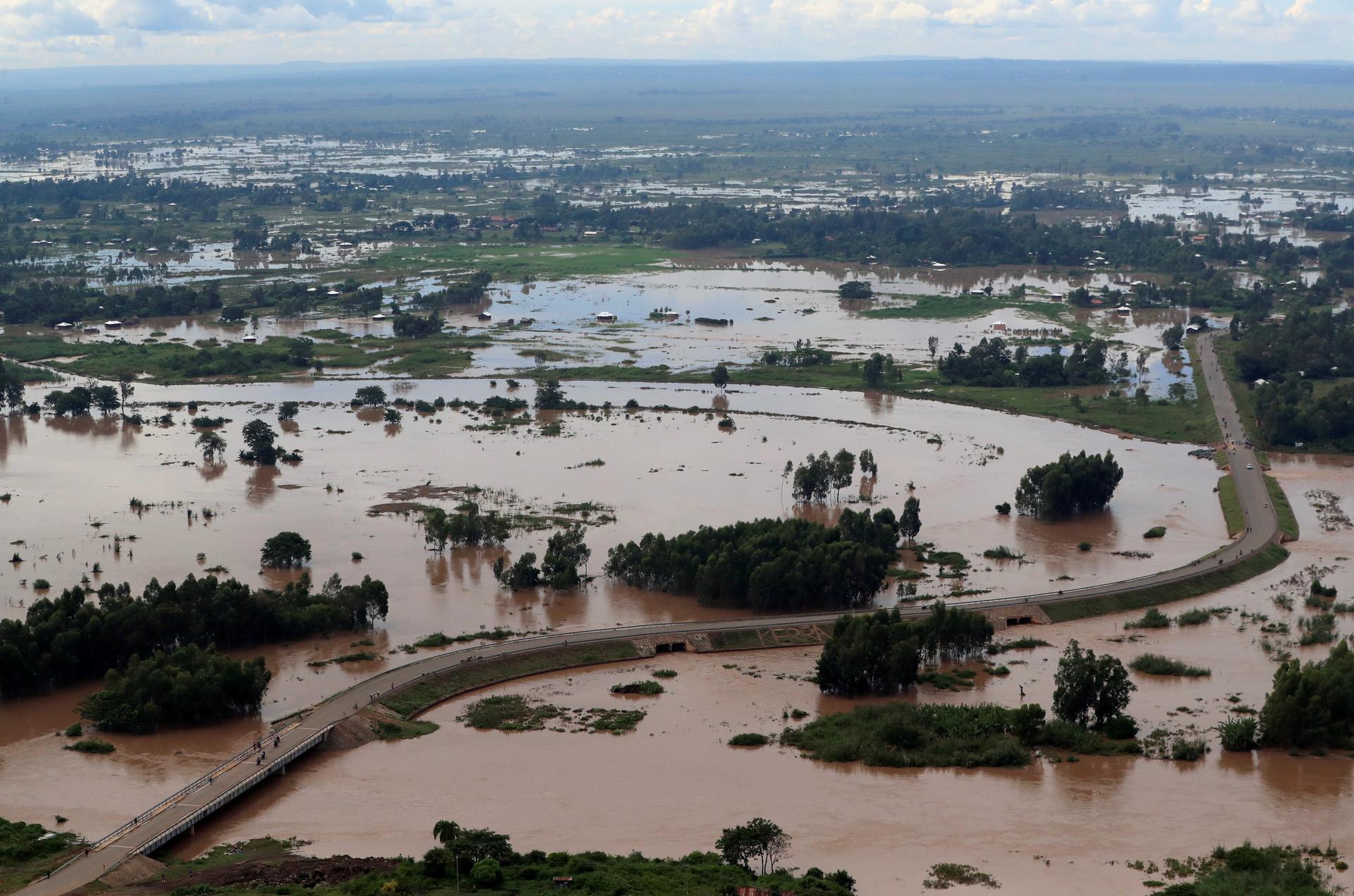 Floods kill 65 in Rwanda as heavy rains pound East Africa