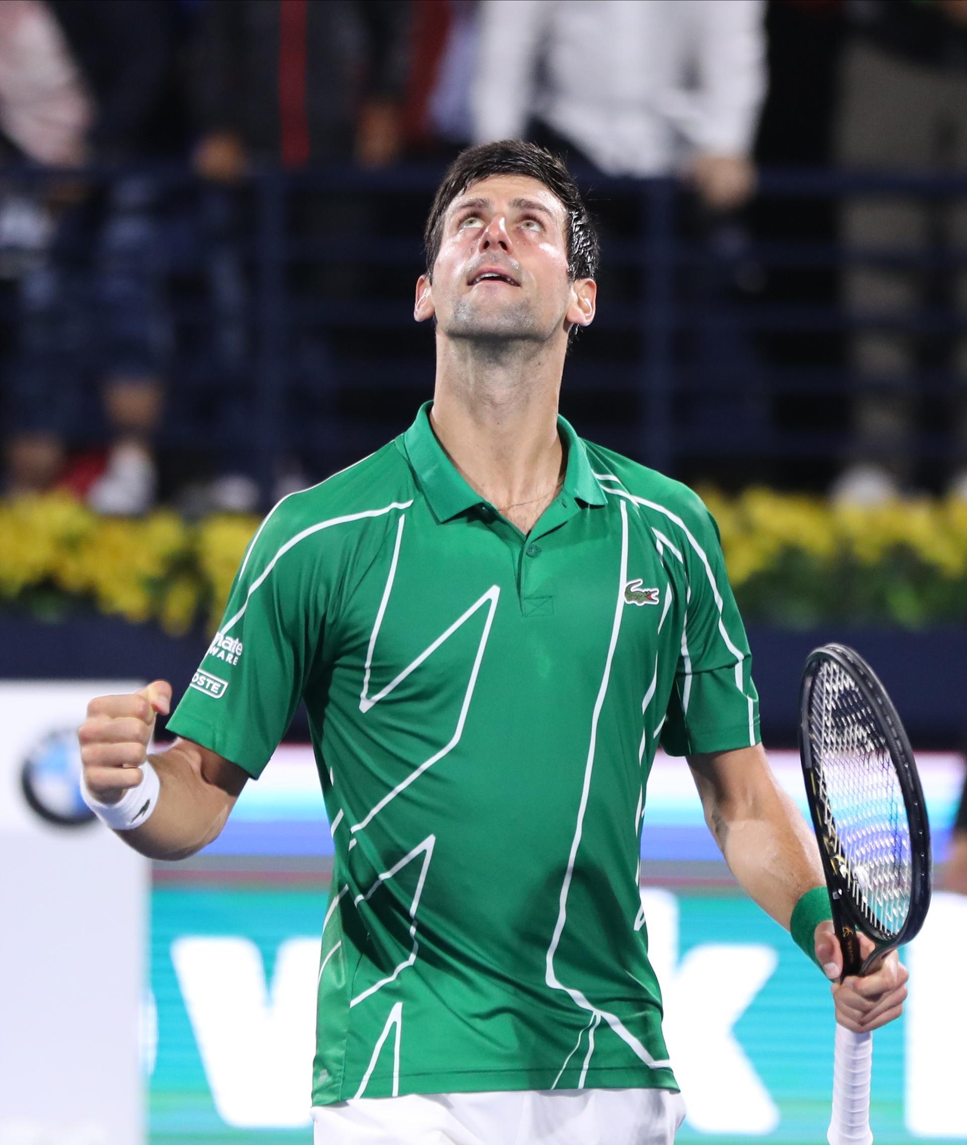 World No 1 Novak Djokovic suffers straight-sets loss at Dubai Duty