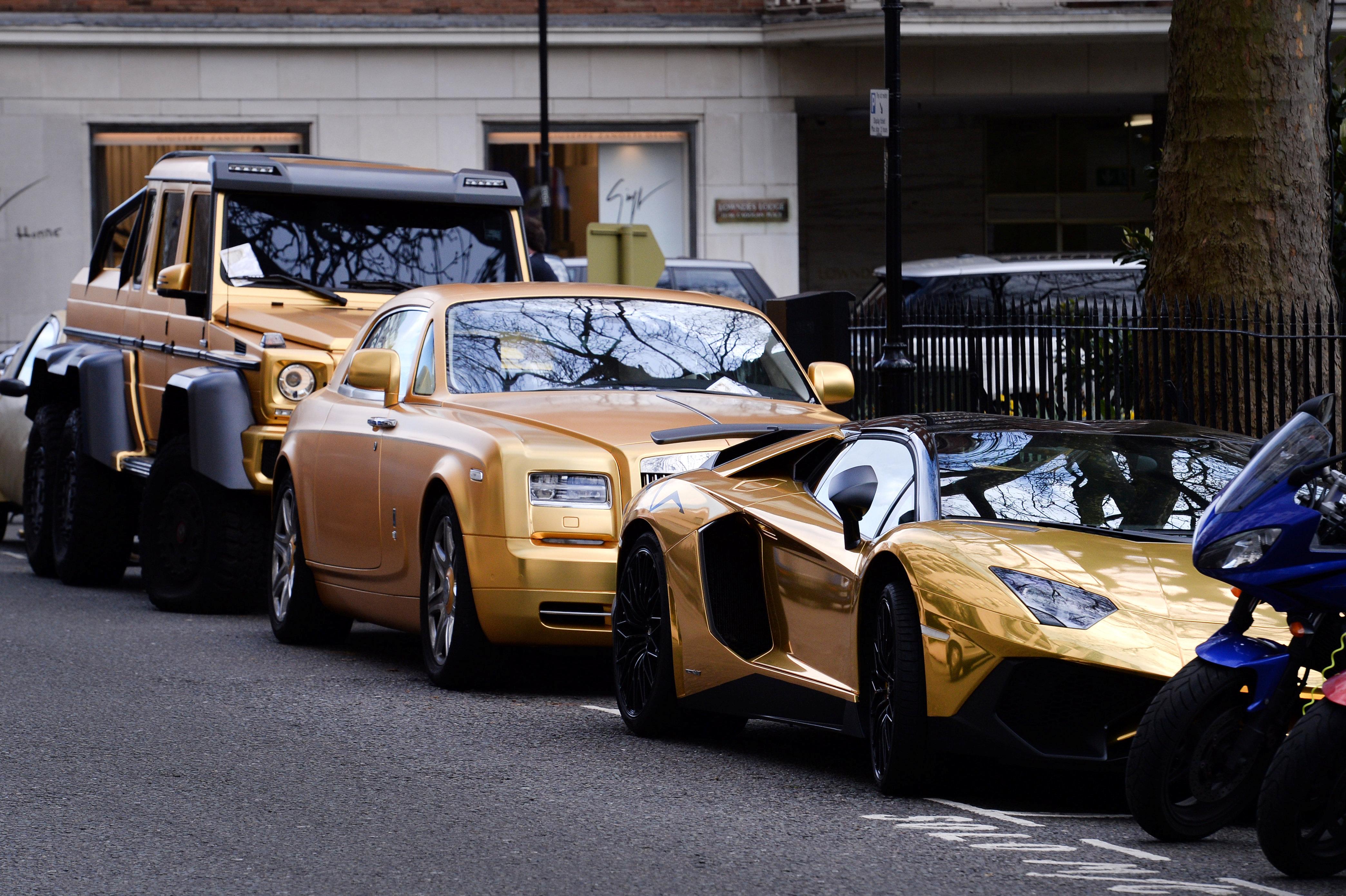 Arab supercars are back on London's streets, but they are facing fines