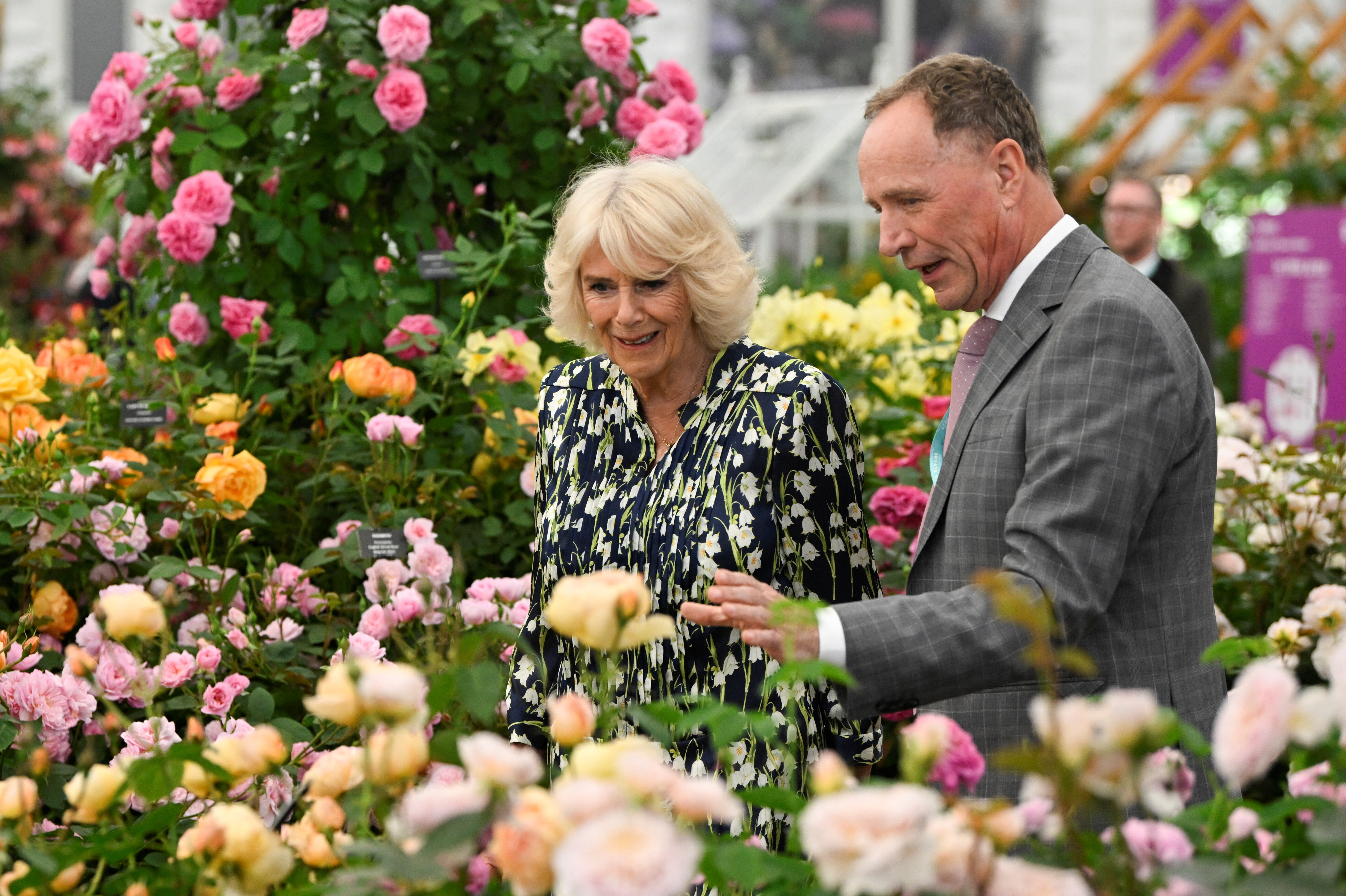 King Charles and Queen Camilla visit the Chelsea Flower Show