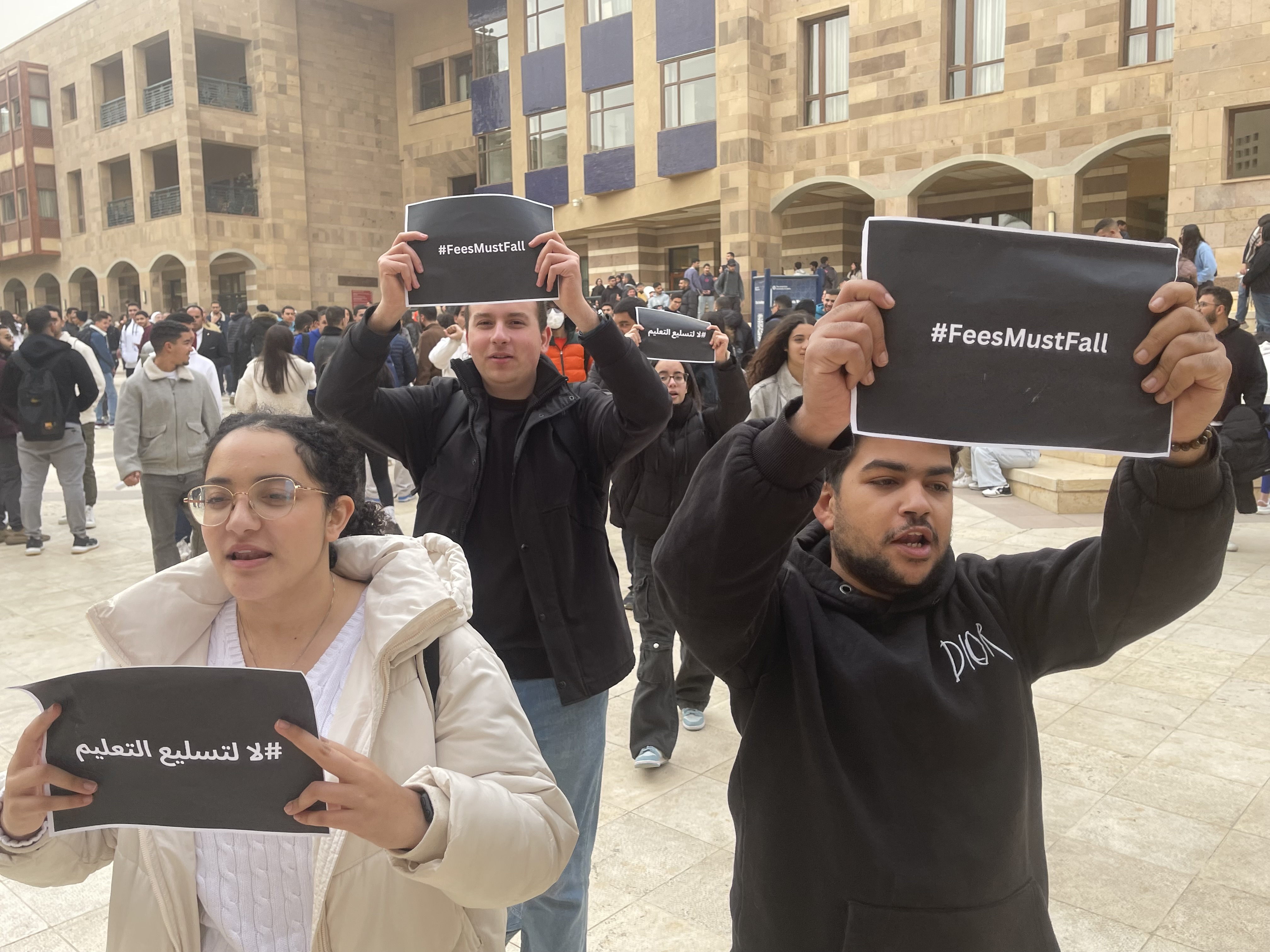 Student strike over fees at American University in Cairo fails to