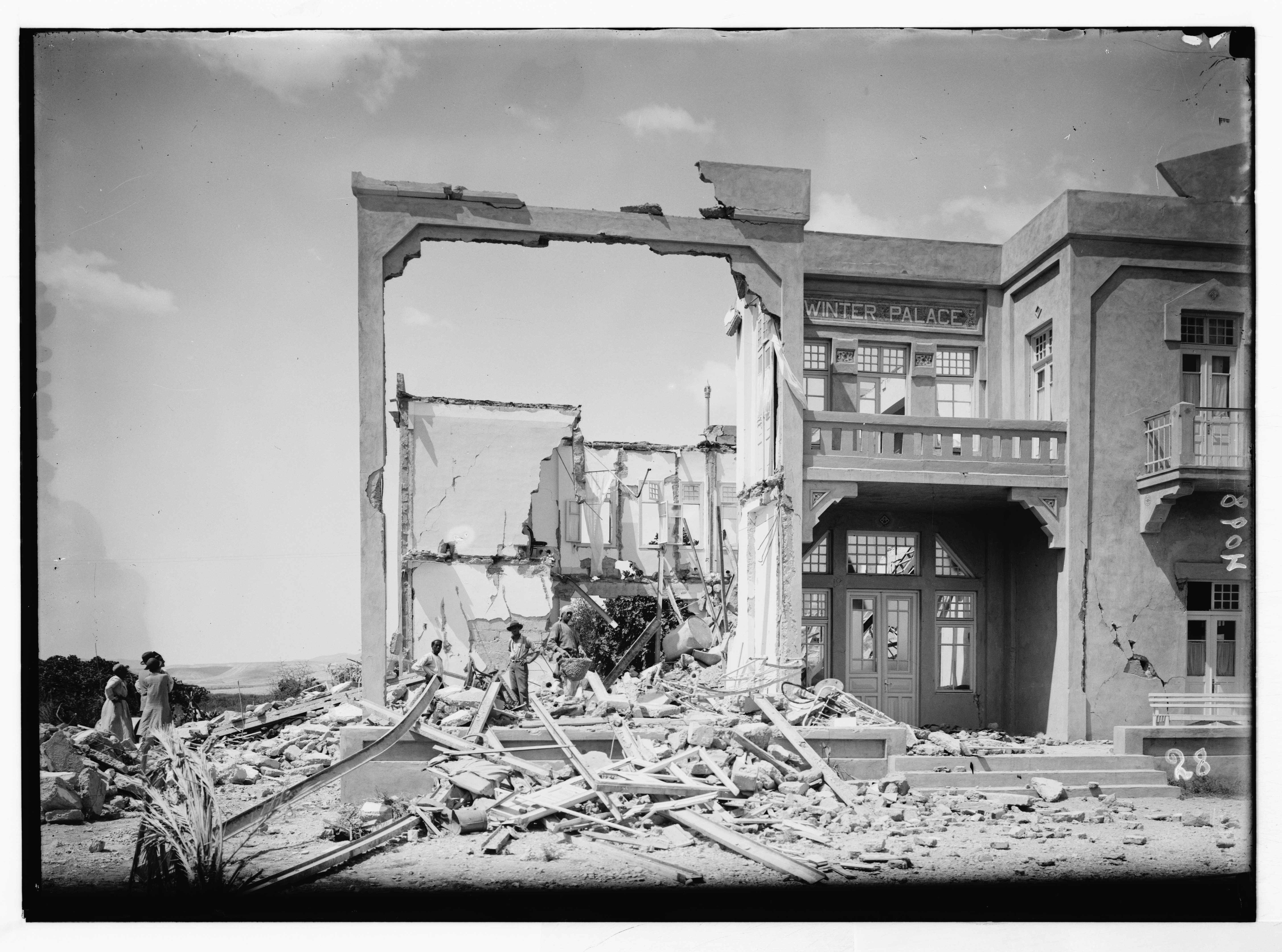1927 Jericho Earthquake — in pictures