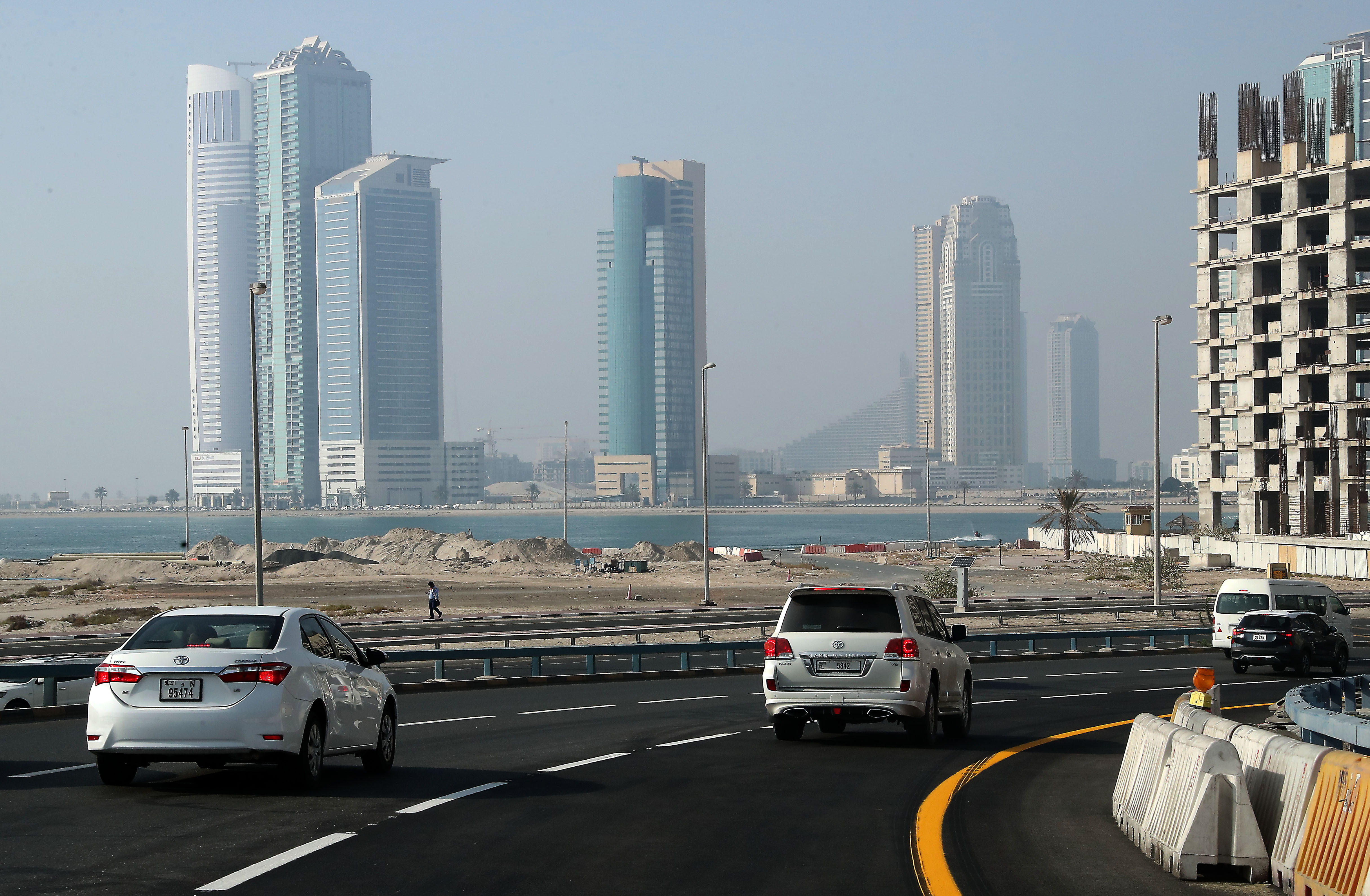 Commuters relieved as extra road lane eases Dubai Sharjah traffic