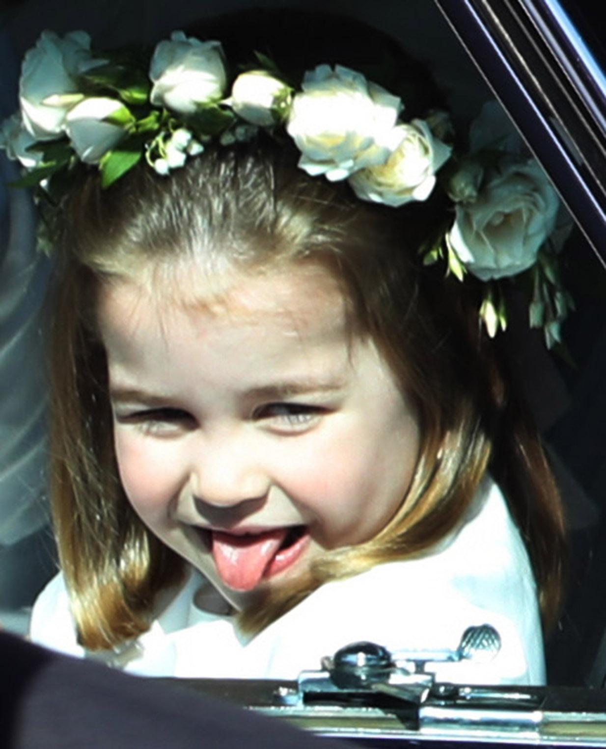 Meghan Markle's comforting smile at niece Princess Charlotte
