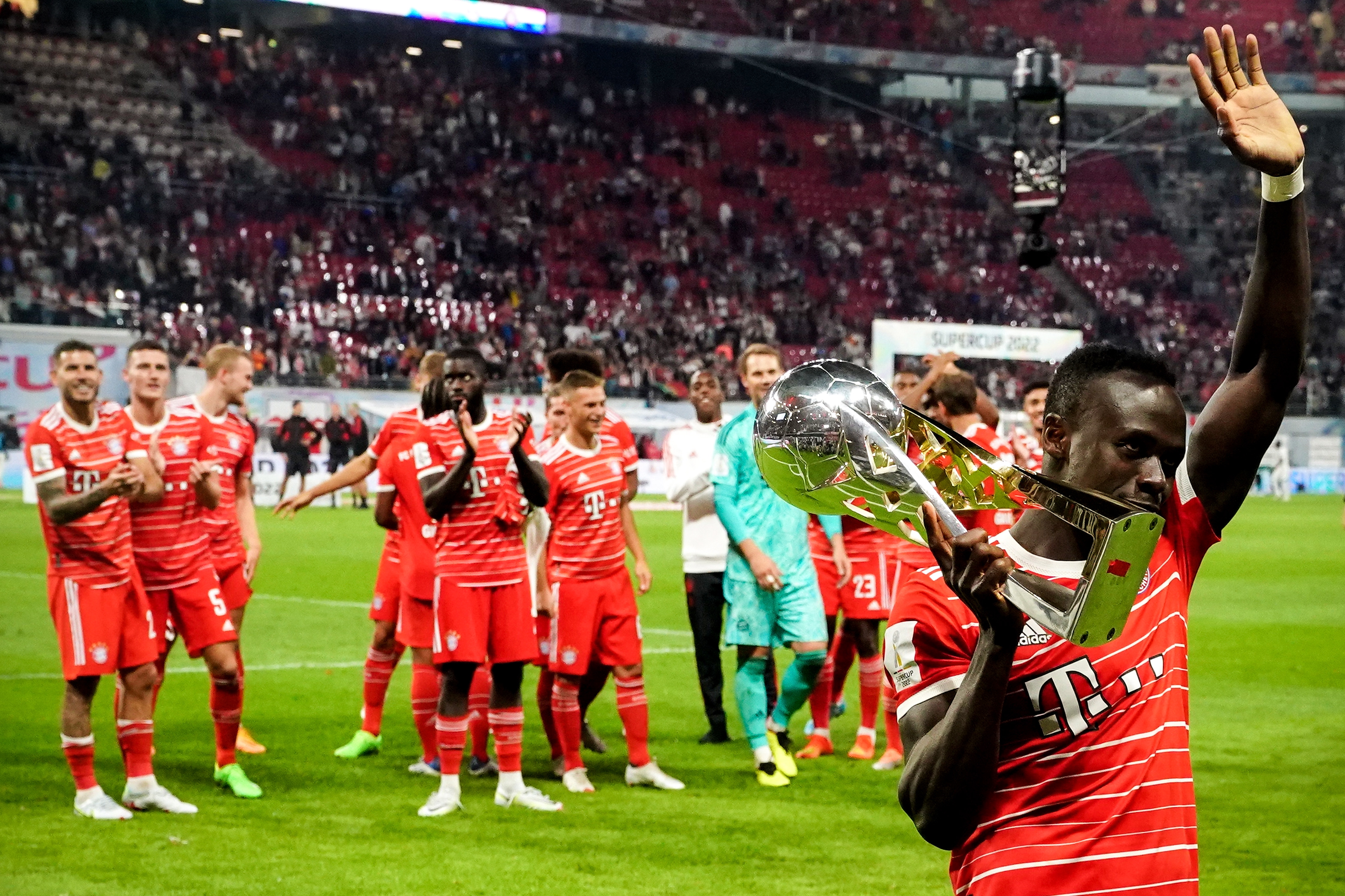 Sadio Mane Opens Bayern Munich Account in German Super Cup Triumph