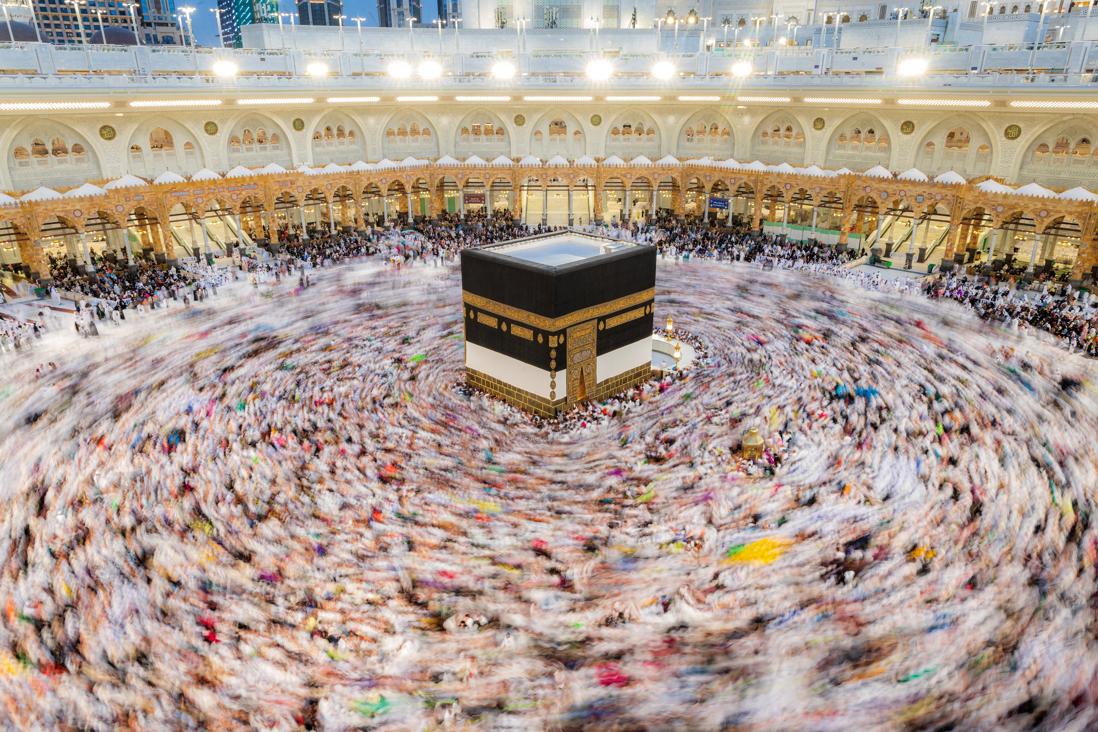 Pilgrims Performing Tawaf