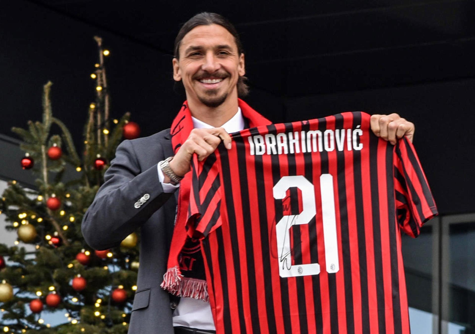 Zlatan jersey ac store milan