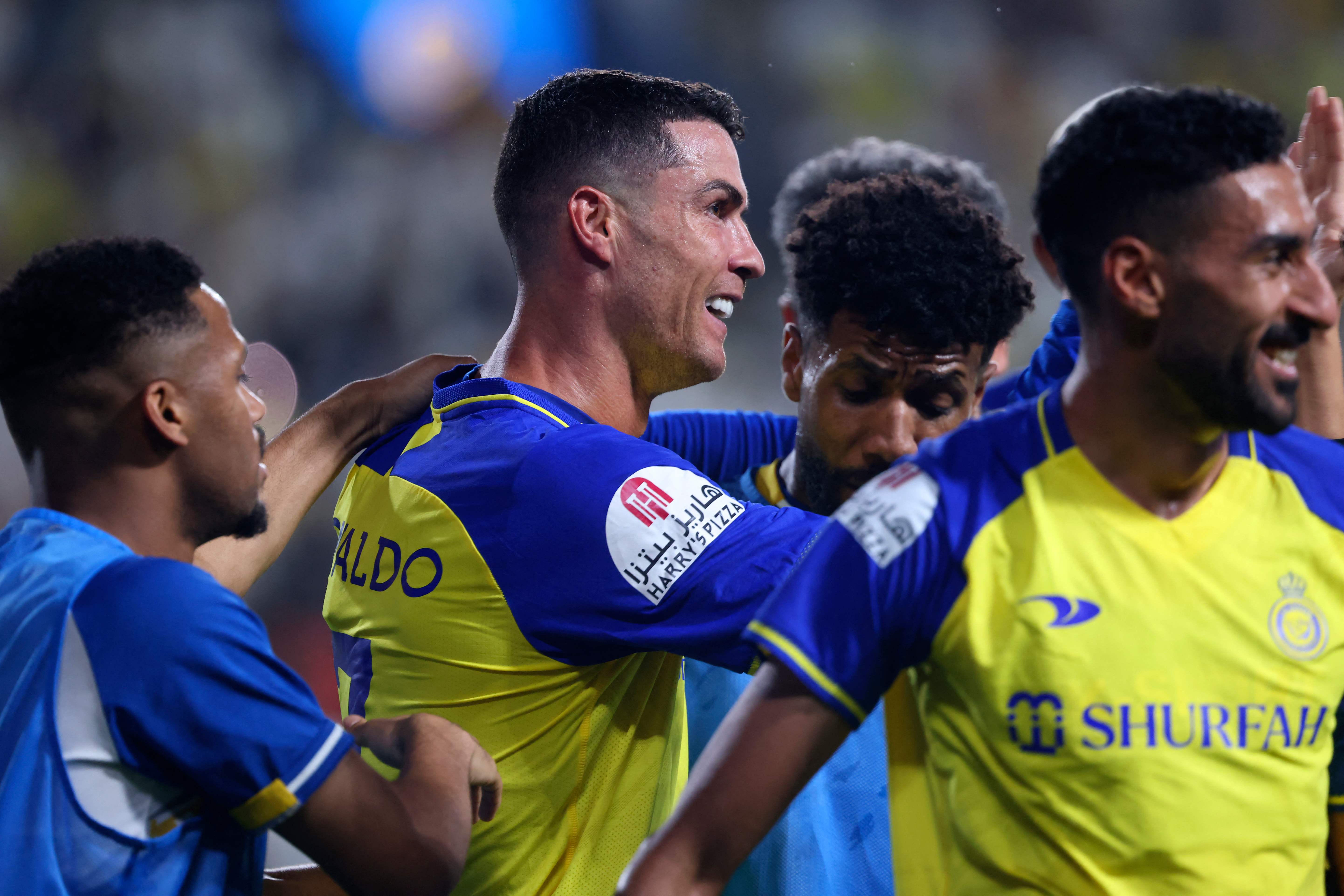 Al-Nassr captain Ronaldo filmed shouting at match referee, shoving Shabab Al-Ahli  staff member at half-time