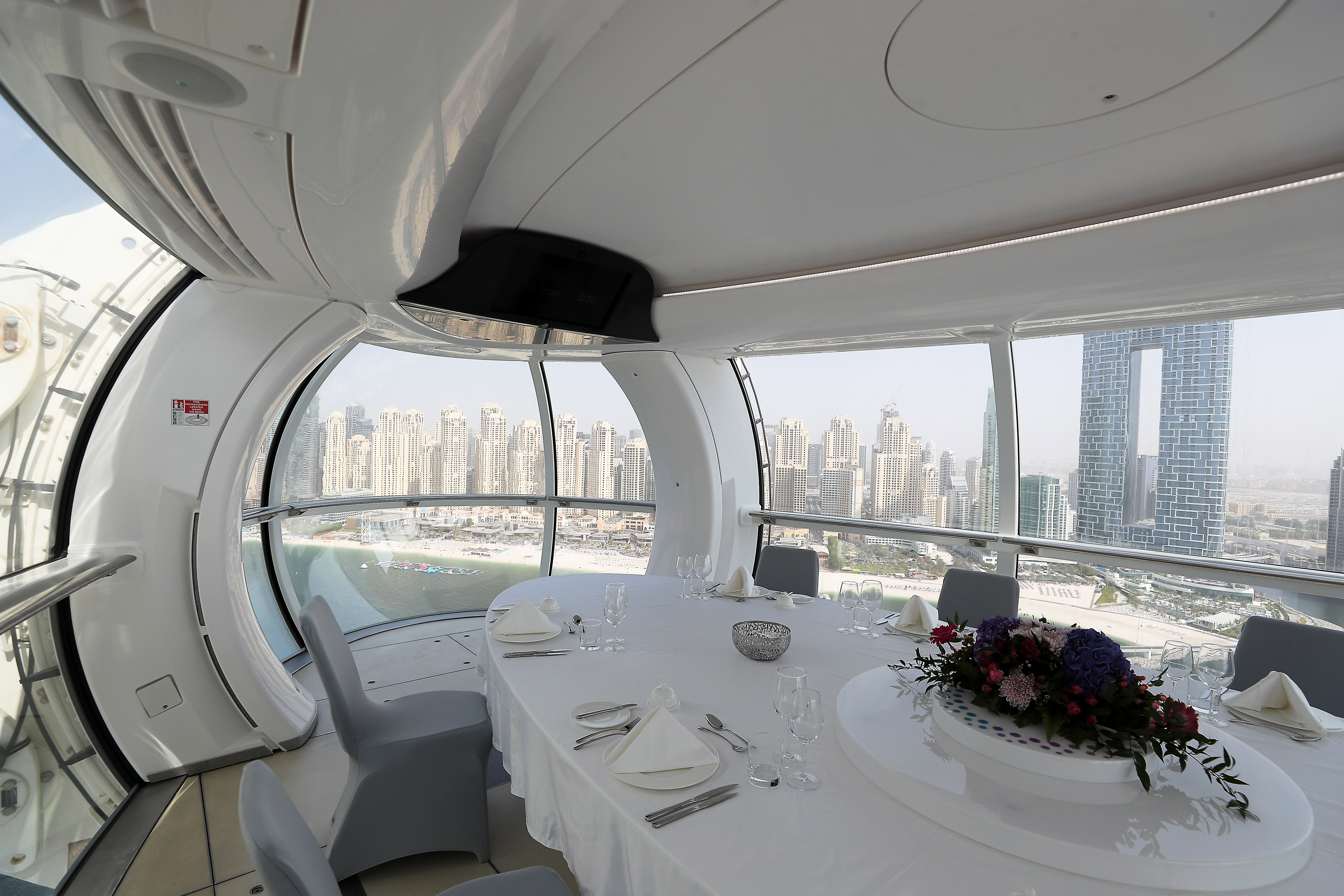 Ain Dubai: what to expect from the gourmet dine in the sky experience