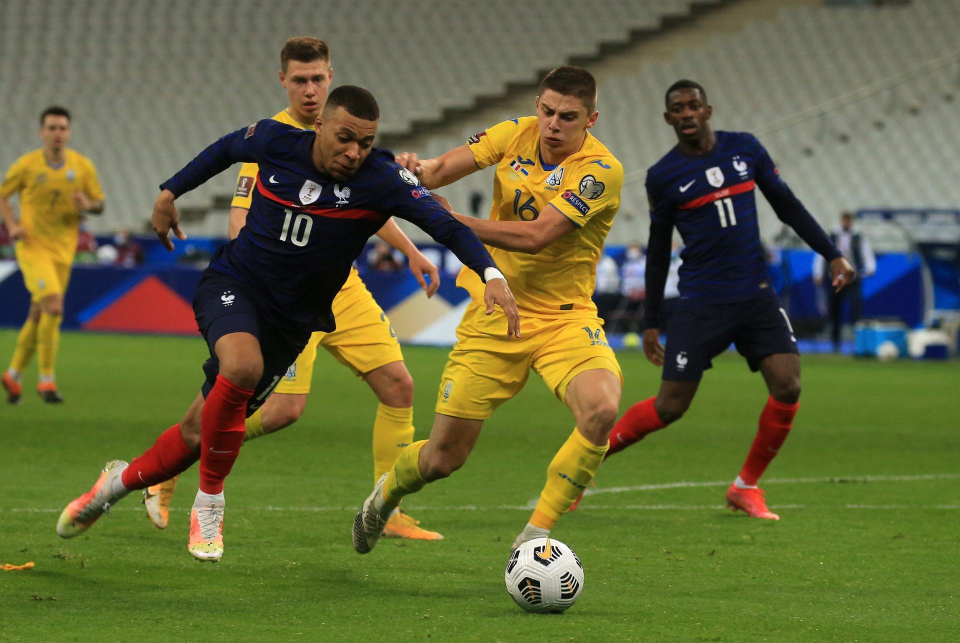 France And Kylian Mbappe Stumble Out The Blocks At Start Of World Cup Defence