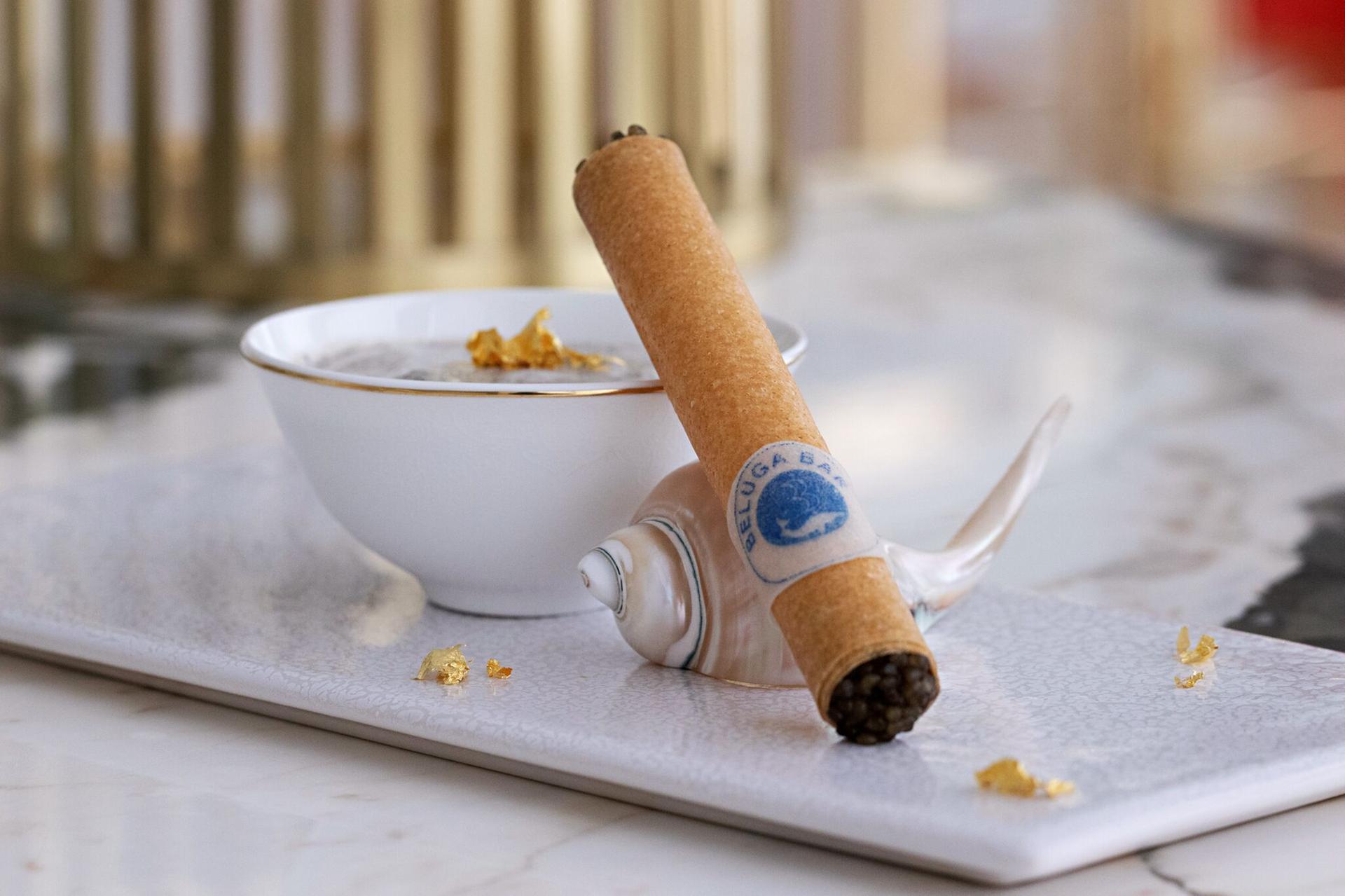tobacco caviar Is this Dubai's most expensive ingredient? Rare caviar served up at Beluga  restaurant