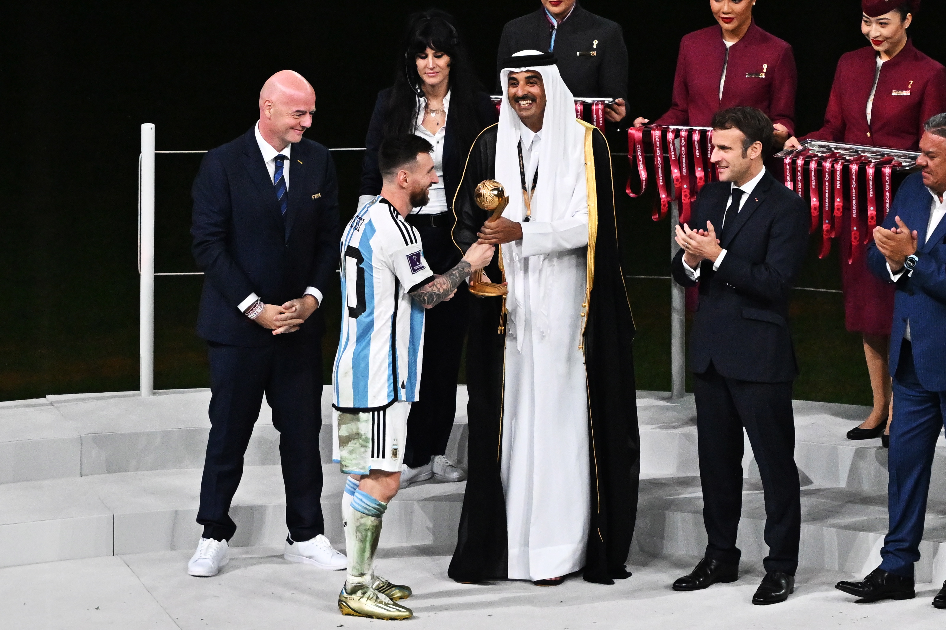 Photographer reveals 'luck' behind Messi World Cup image that set