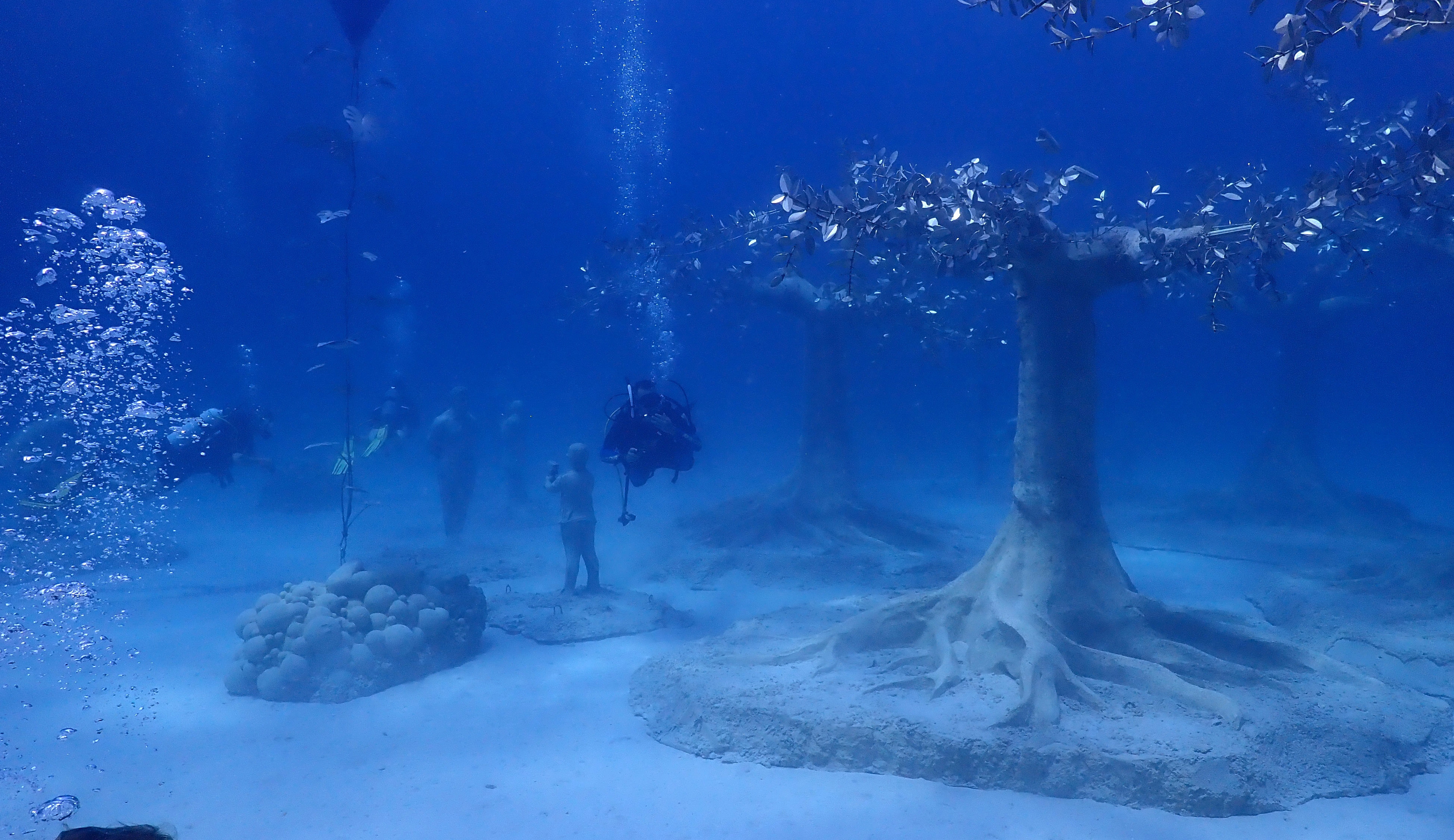 Cyprus's haunting new underwater sculpture park – in pictures, Travel