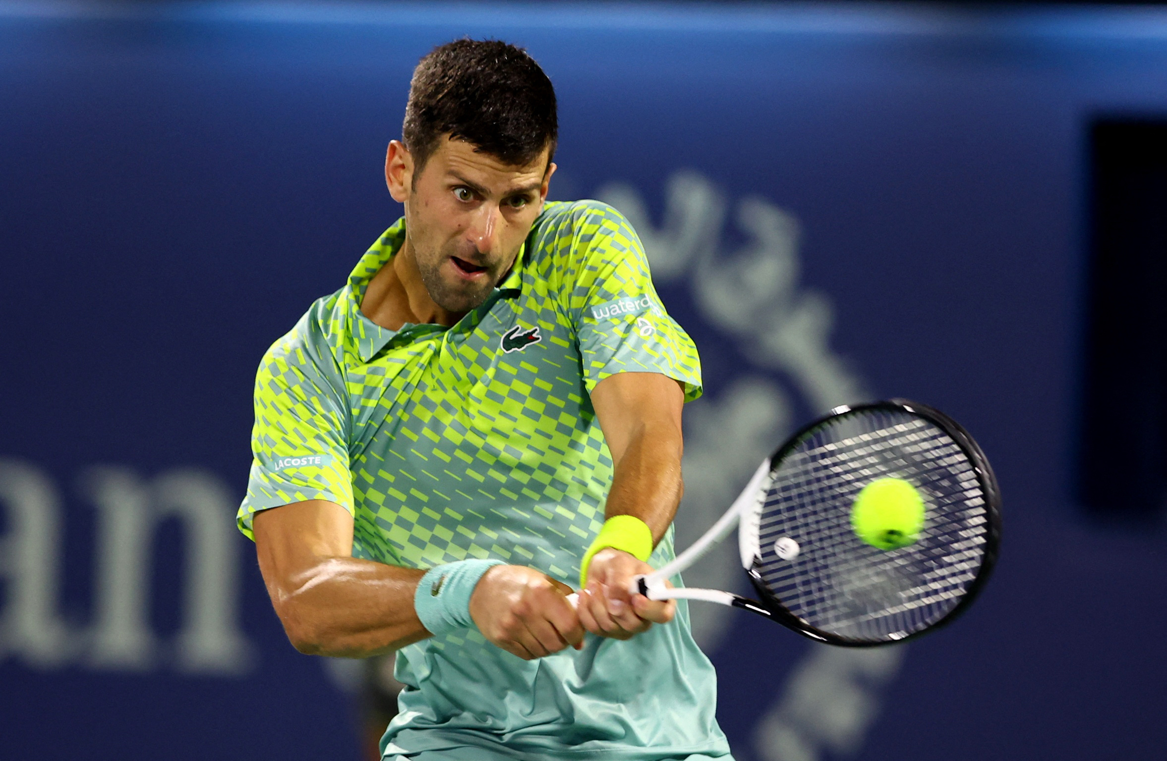 Dubai Tennis Champs: Djokovic digs deep in opening round win