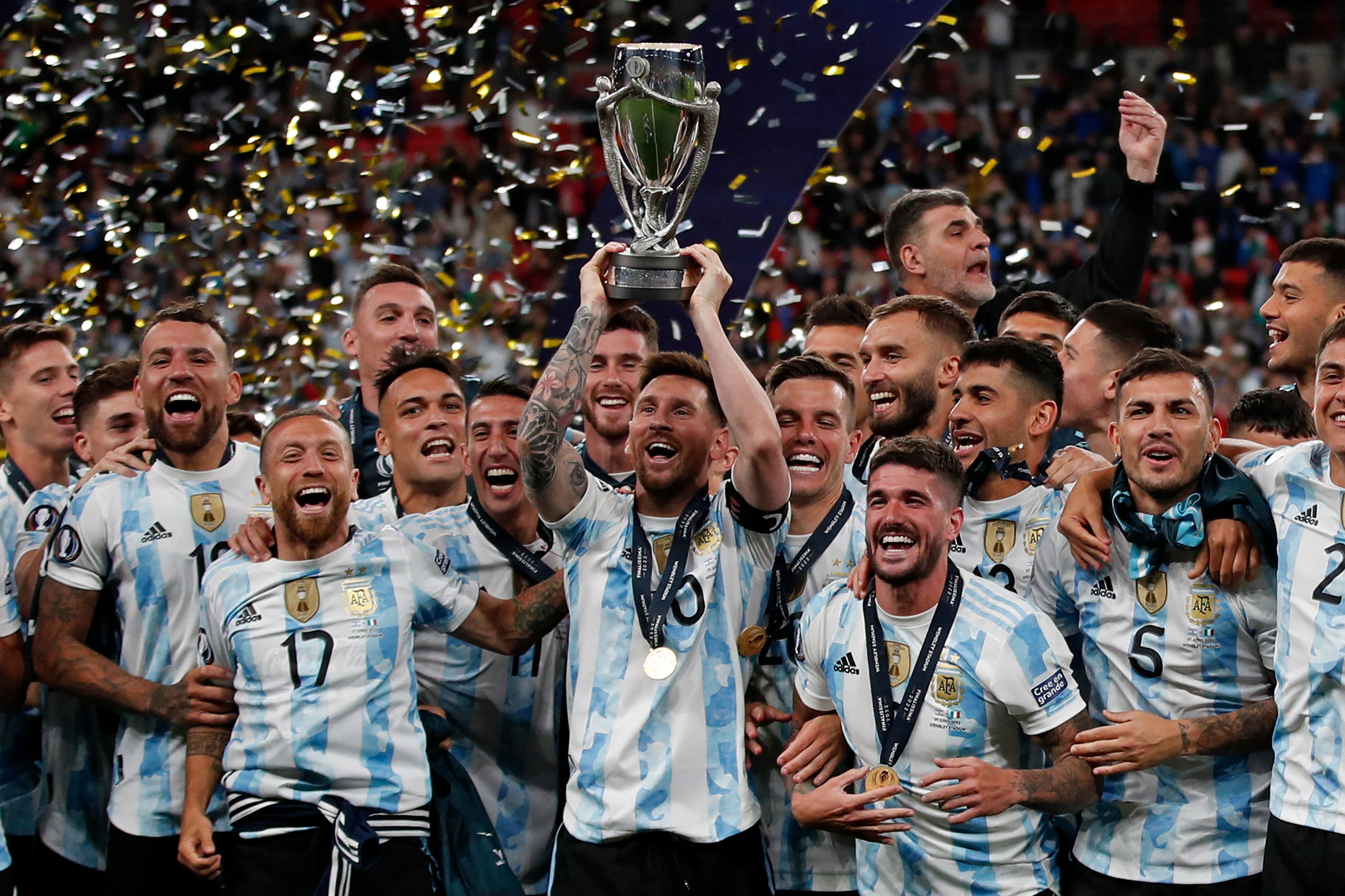 Adidas celebrates Messi's World Cup triumph