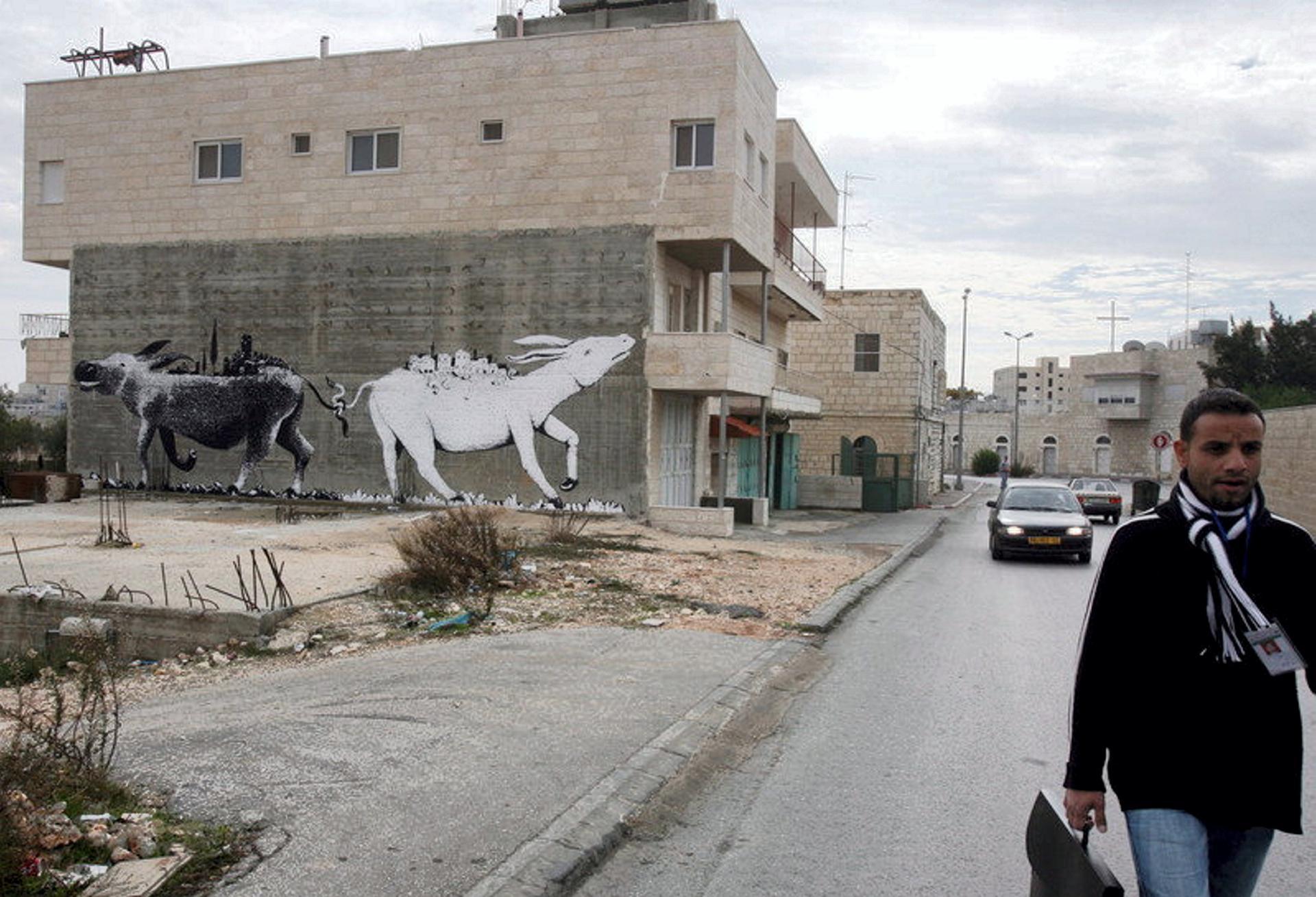 Banksy Triptych to Benefit Bethlehem Hospital—and More Art News