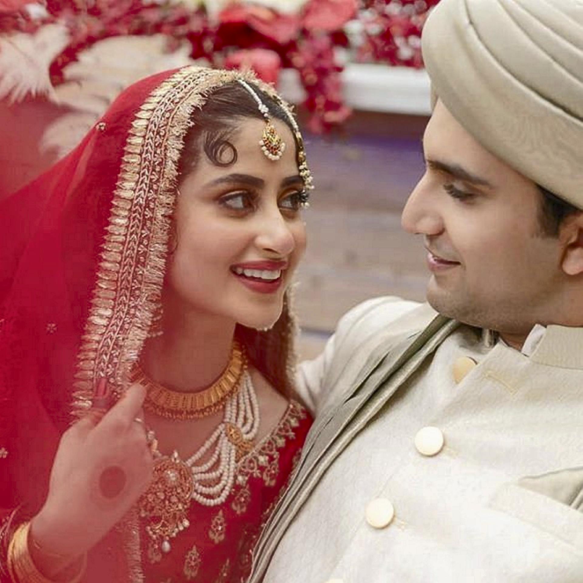 white christmas dresses Sajal Aly