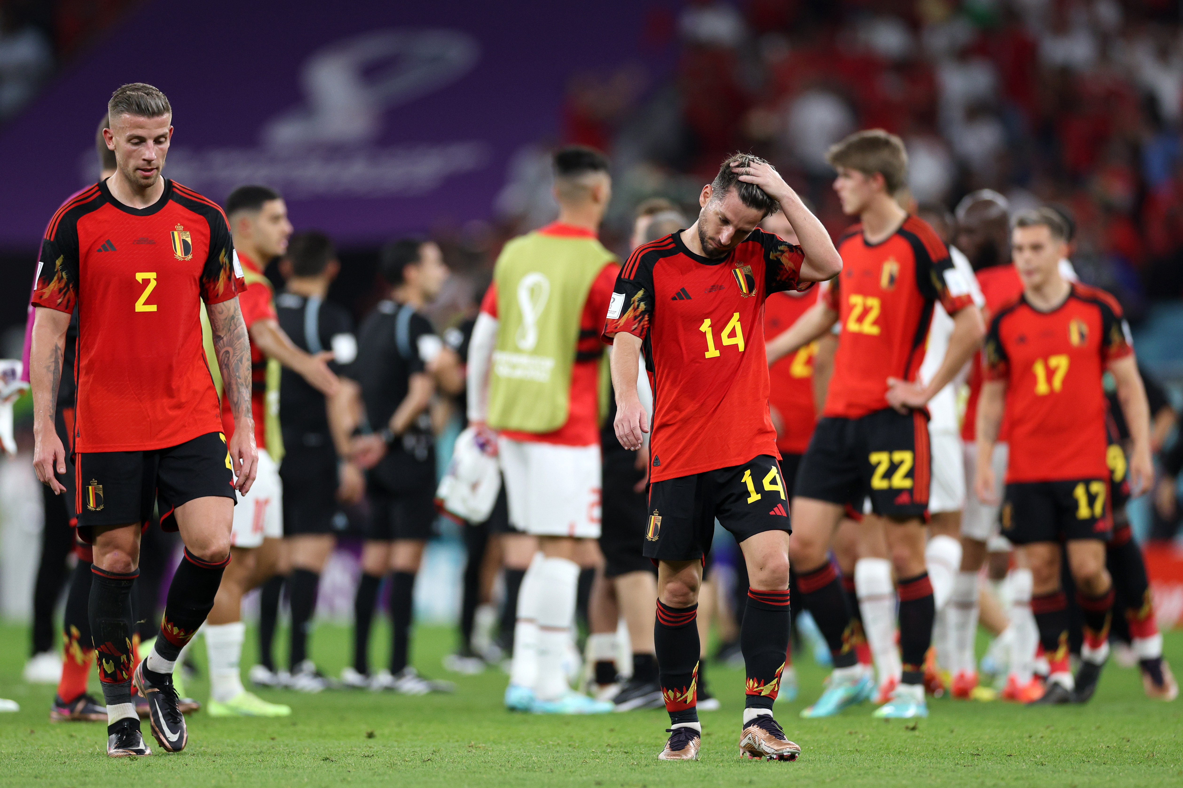 World Cup 2022 - Belgium 0-2 Morocco: Romain Saiss and Zakaria Aboukhlal  power Morocco to shock victory, Football News