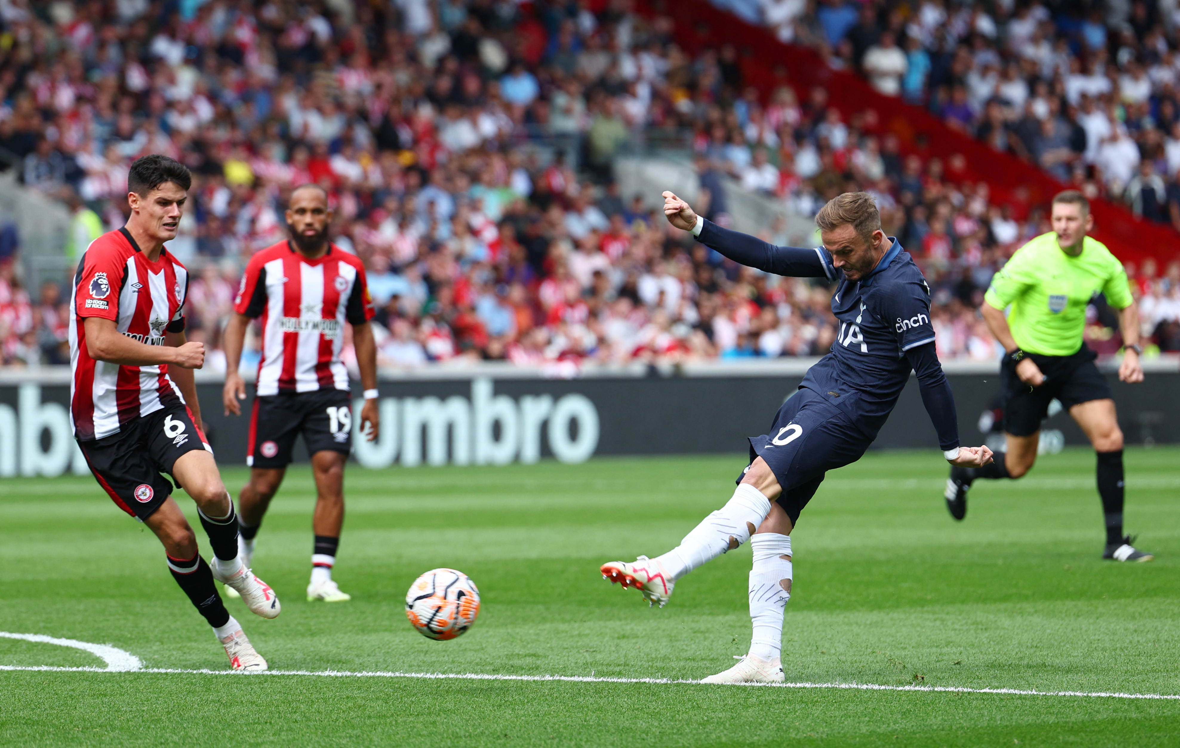 Spurs start post-Kane era with a 2-2 draw at Brentford