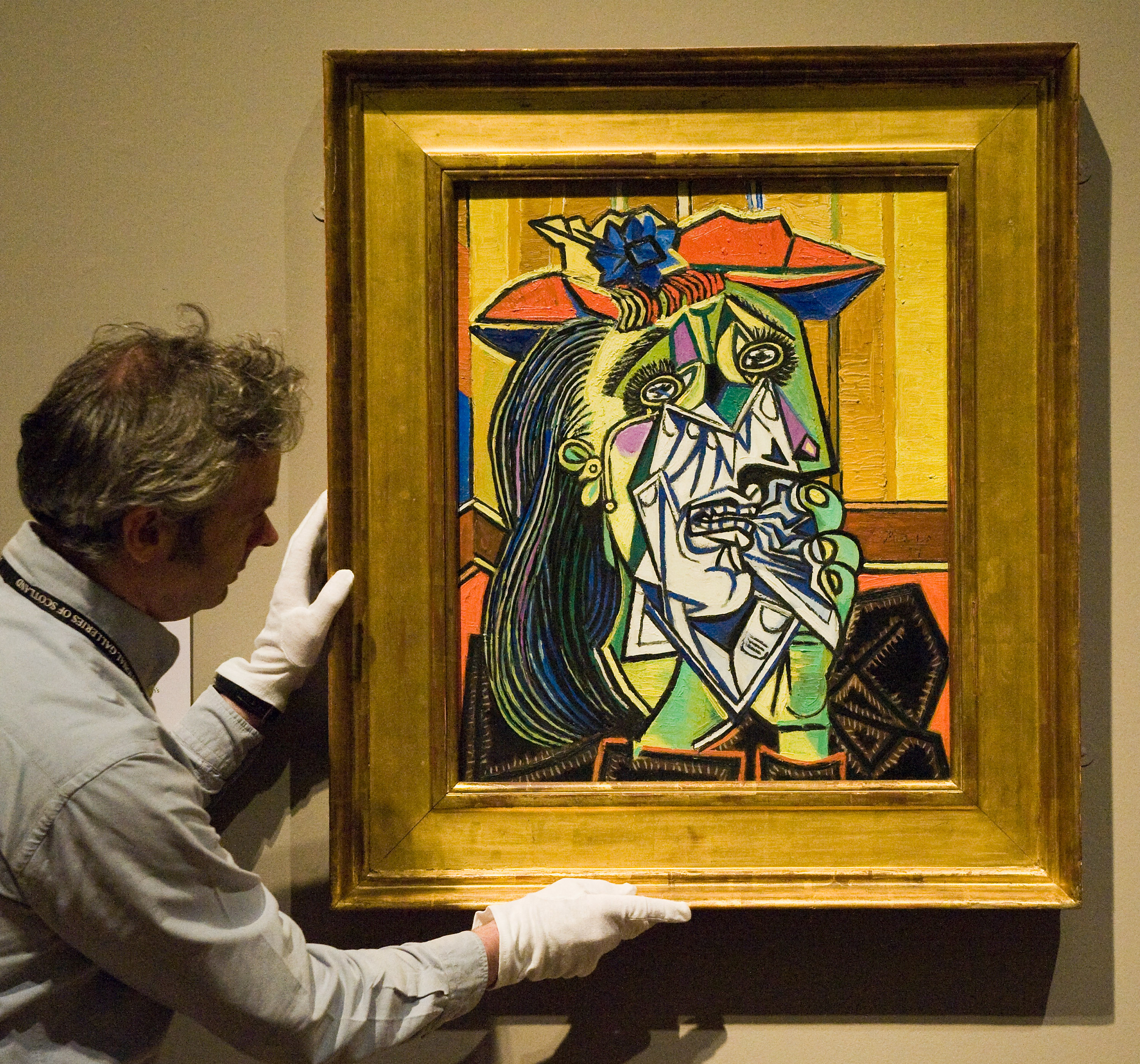 picasso weeping woman stolen