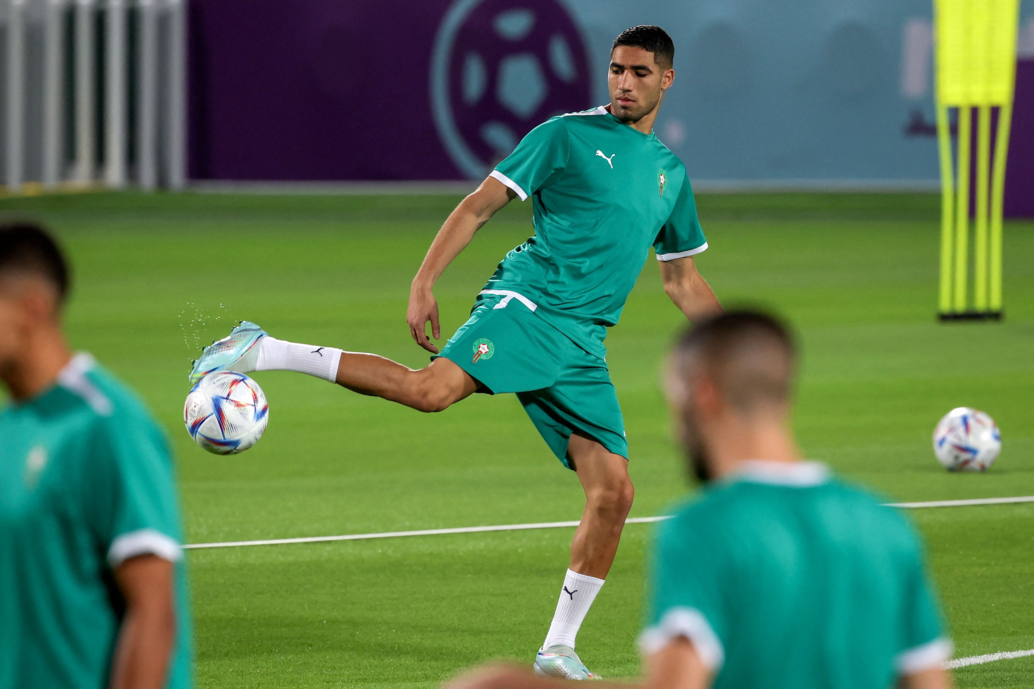 World Cup: Kylian Mbappe offers heartwarming gesture to PSG team-mate  Achraf Hakimi after semi-final