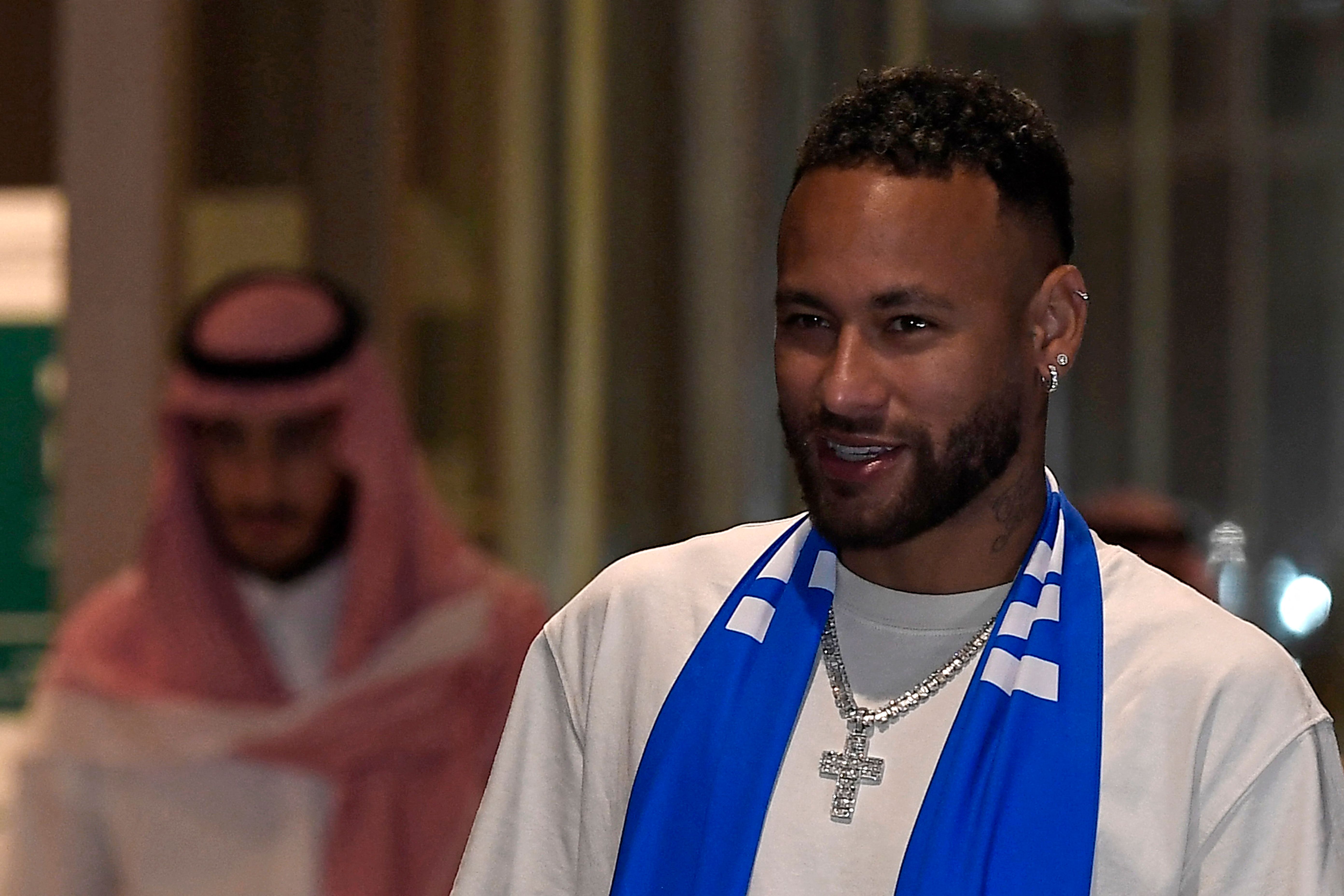 Al Hilal fans facing five-day wait for Neymar No.10 shirts as Brazilian  star prepares for Saudi Arabia unveiling