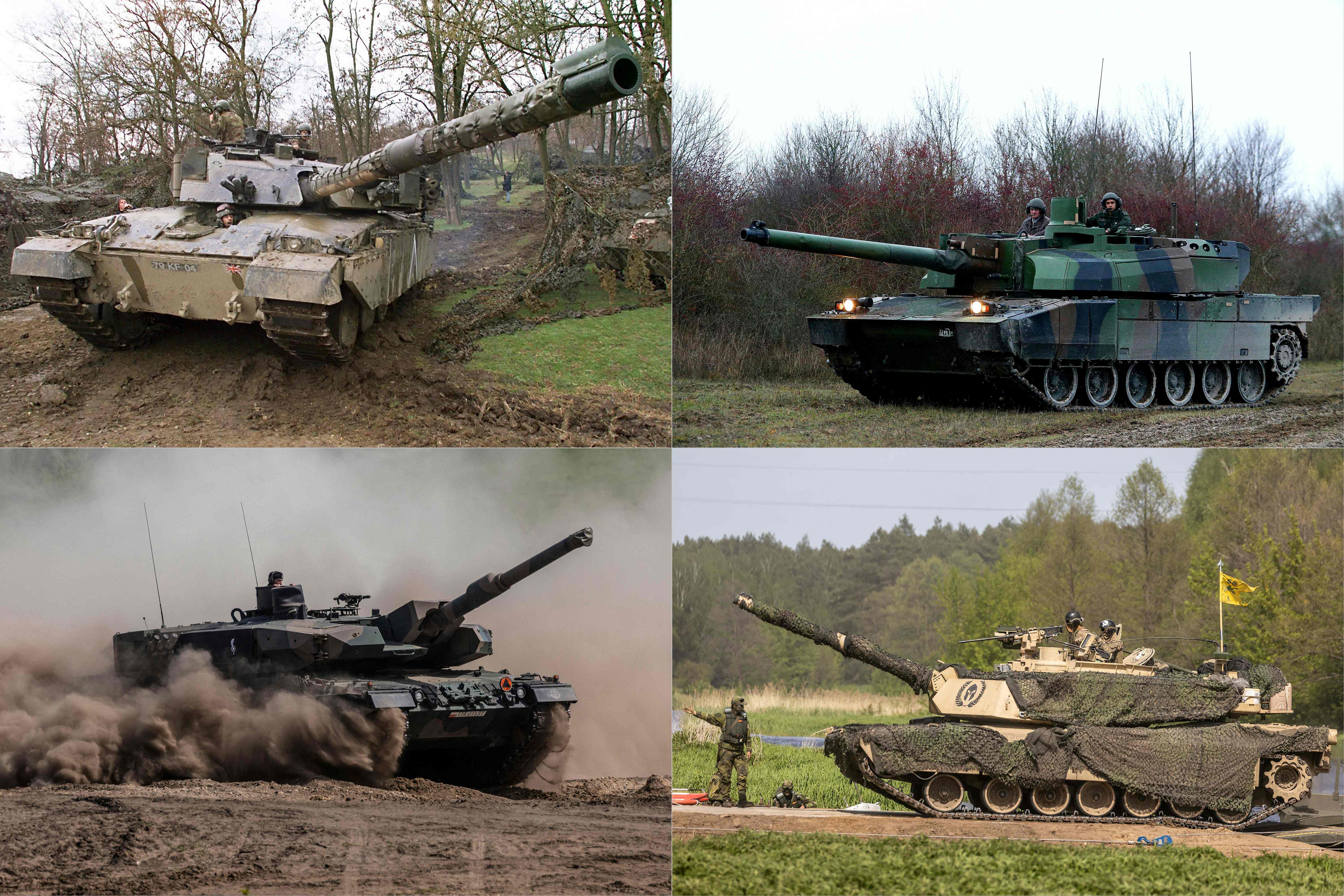 Abrams and Challenger tanks 'made to beat Russia': Why muddy Ukraine is  ideal warzone