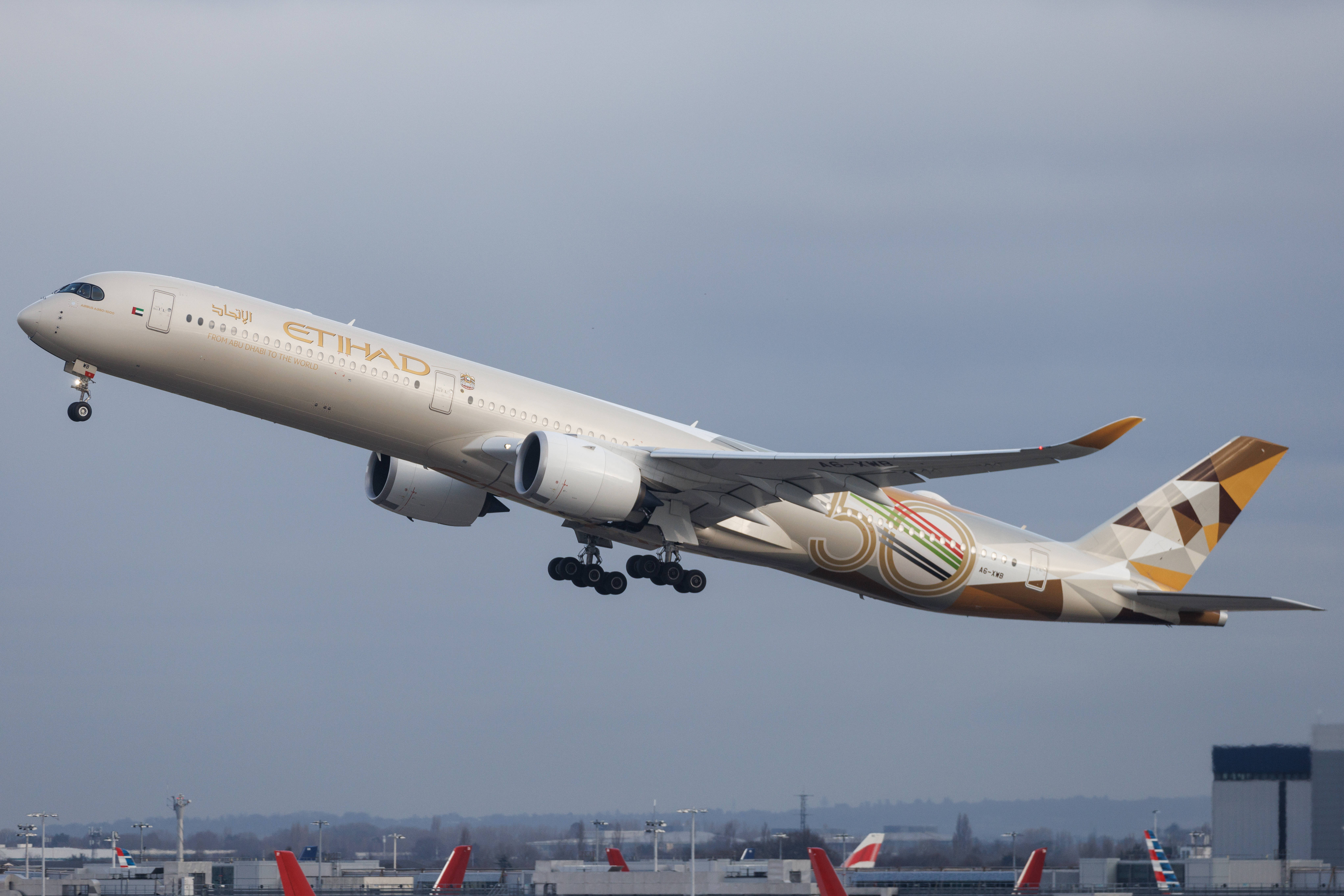 Etihad Airways checking A350 jets for engine issues | The National