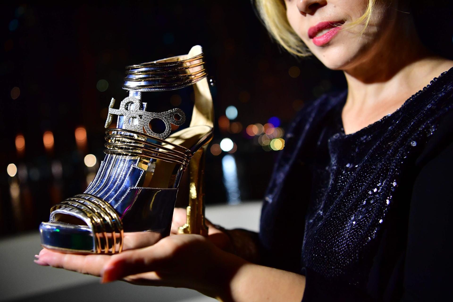 The world s most expensive shoes worth Dh73 million unveiled in