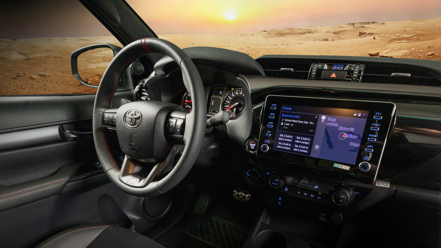 toyota hilux 2022 interior