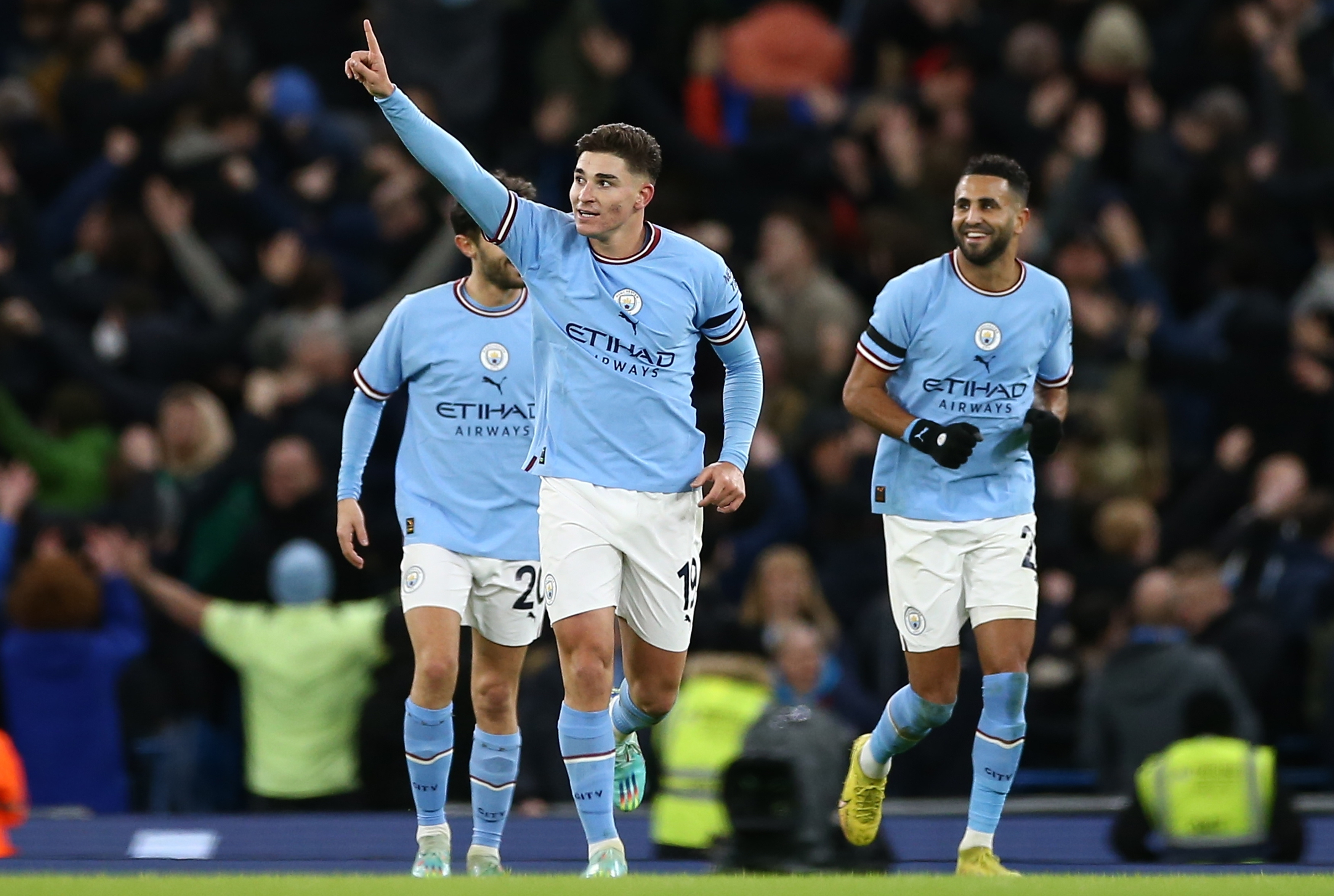 Mahrez shines as Manchester City thrash Atalanta in the Champions League