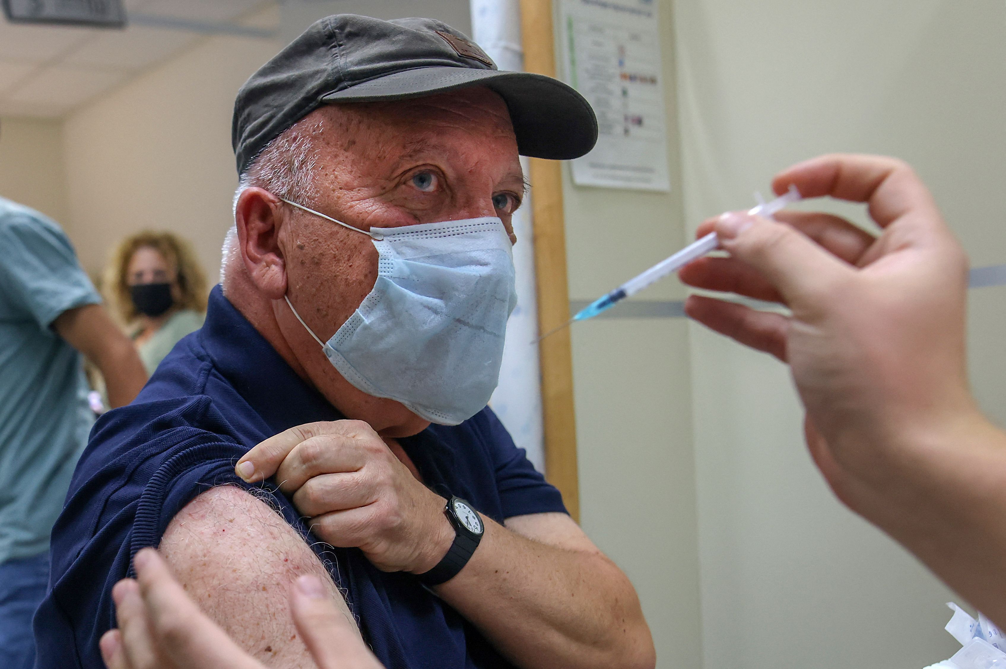 More than 57 per cent of the country’s 9.3 million citizens have received two doses of the Pfizer-BioNTech vaccine.