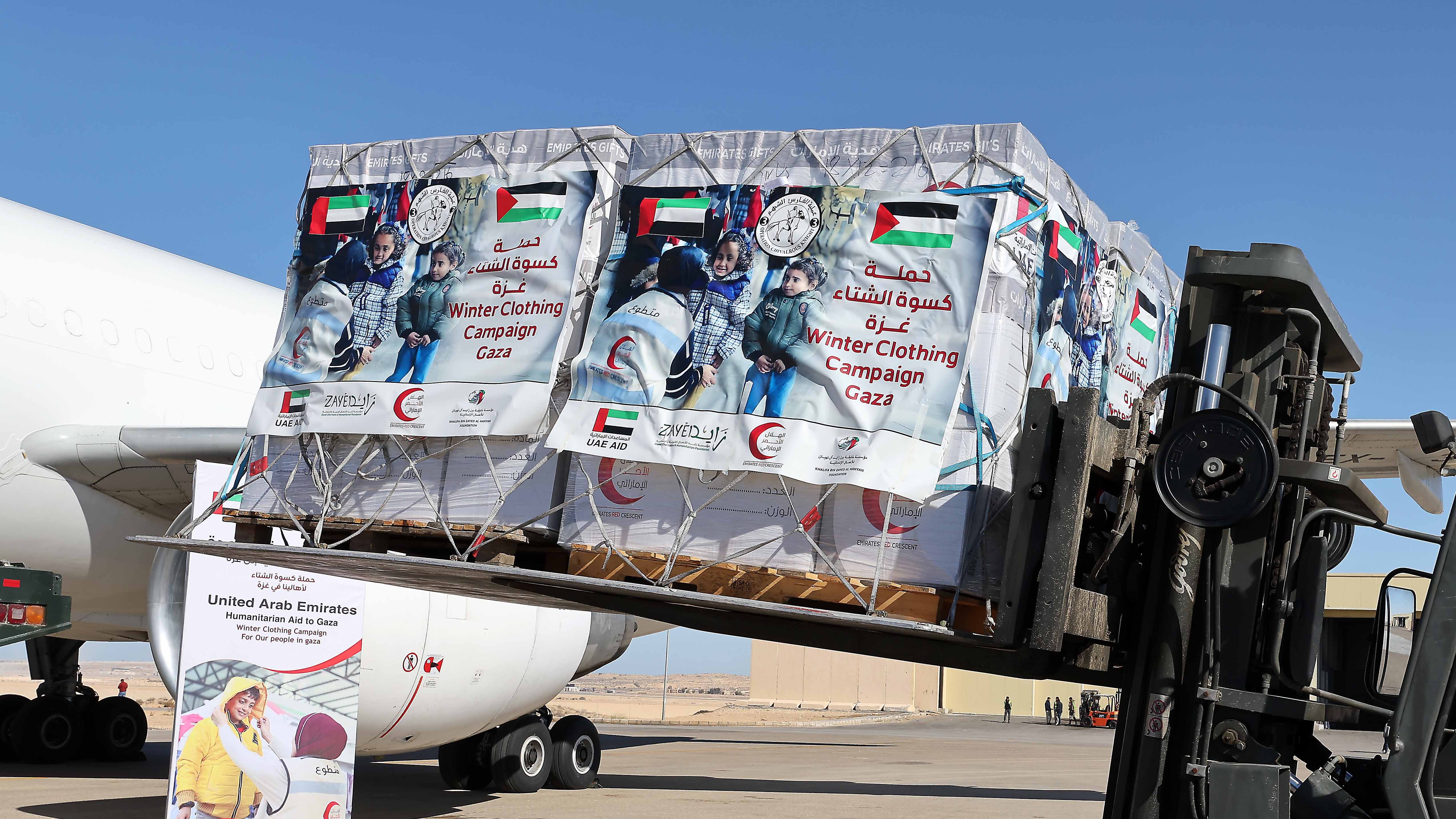 UAE convoys carrying 445 tonnes of aid enter Gaza | The National