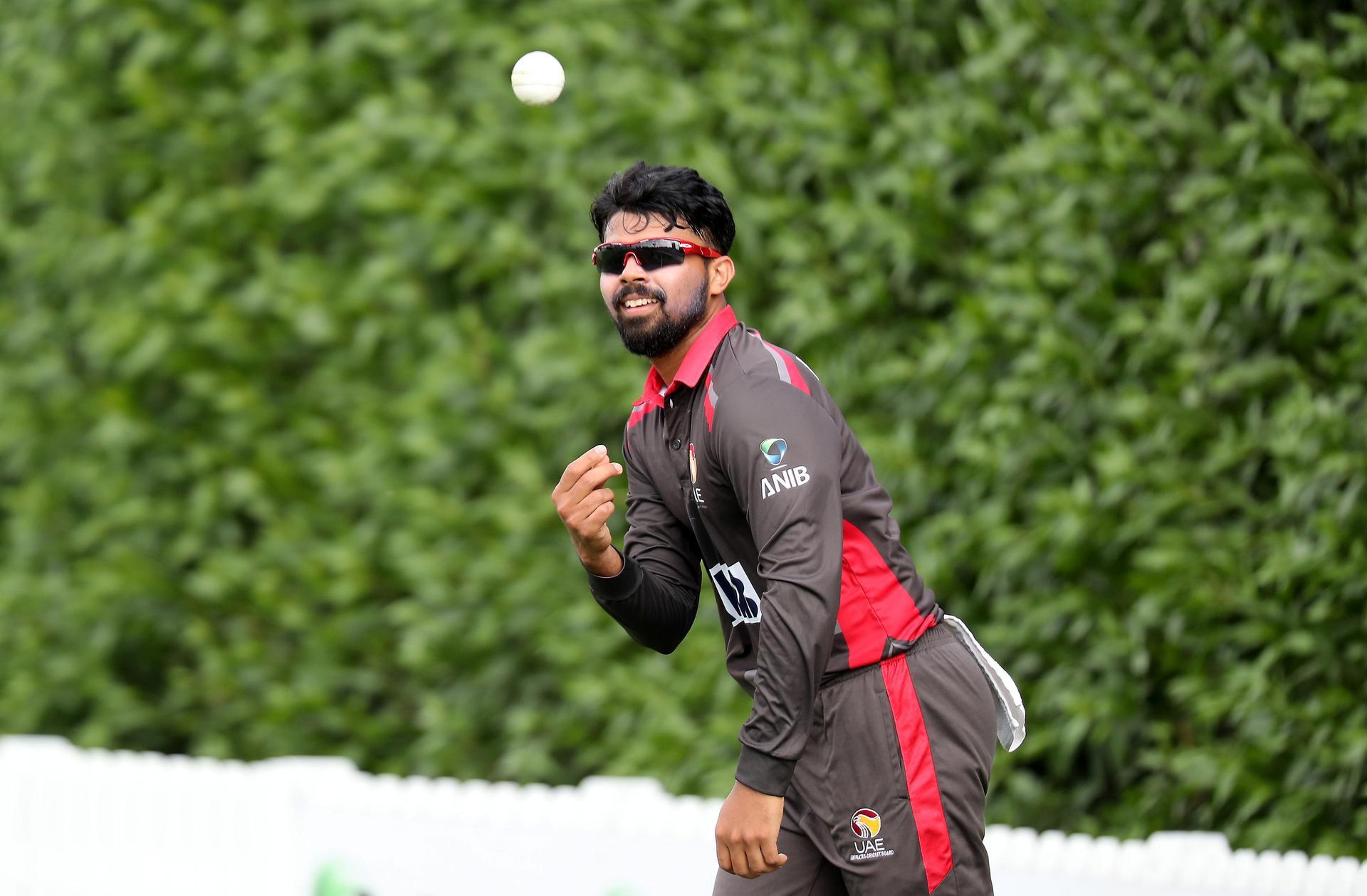 Cricket is just about bat against ball for UAE newcomer Basil Hameed