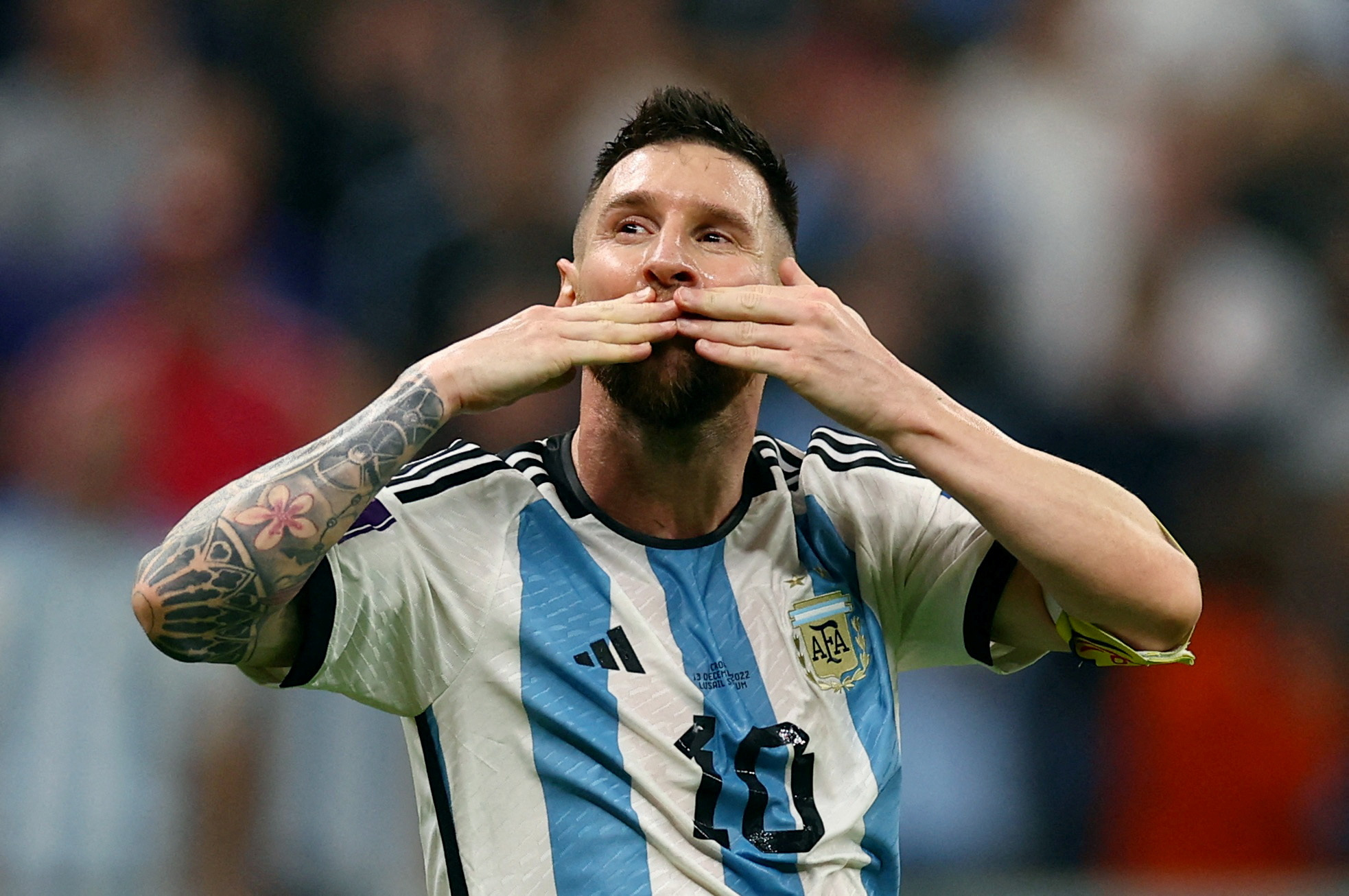 Argentina looks to Lionel Messi for a World Cup win : La última