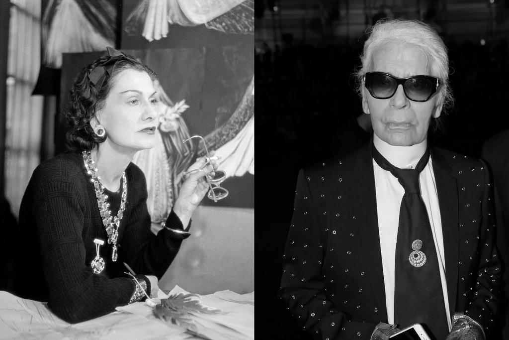 Gabrielle Chanel and Karl Lagerfeld: the two faces of Chanel