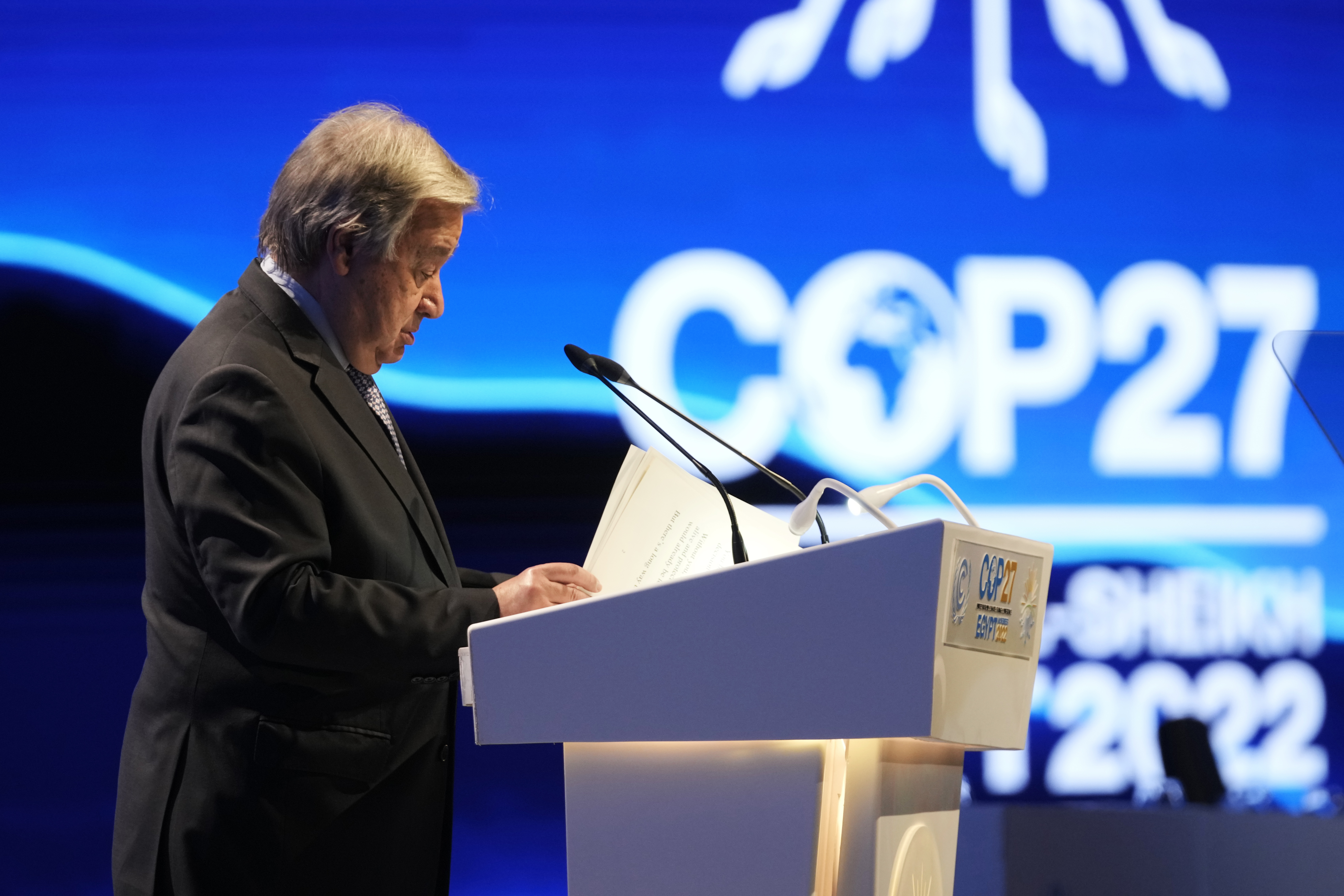 United Nations Secretary General Antonio Guterres. AP Photo
