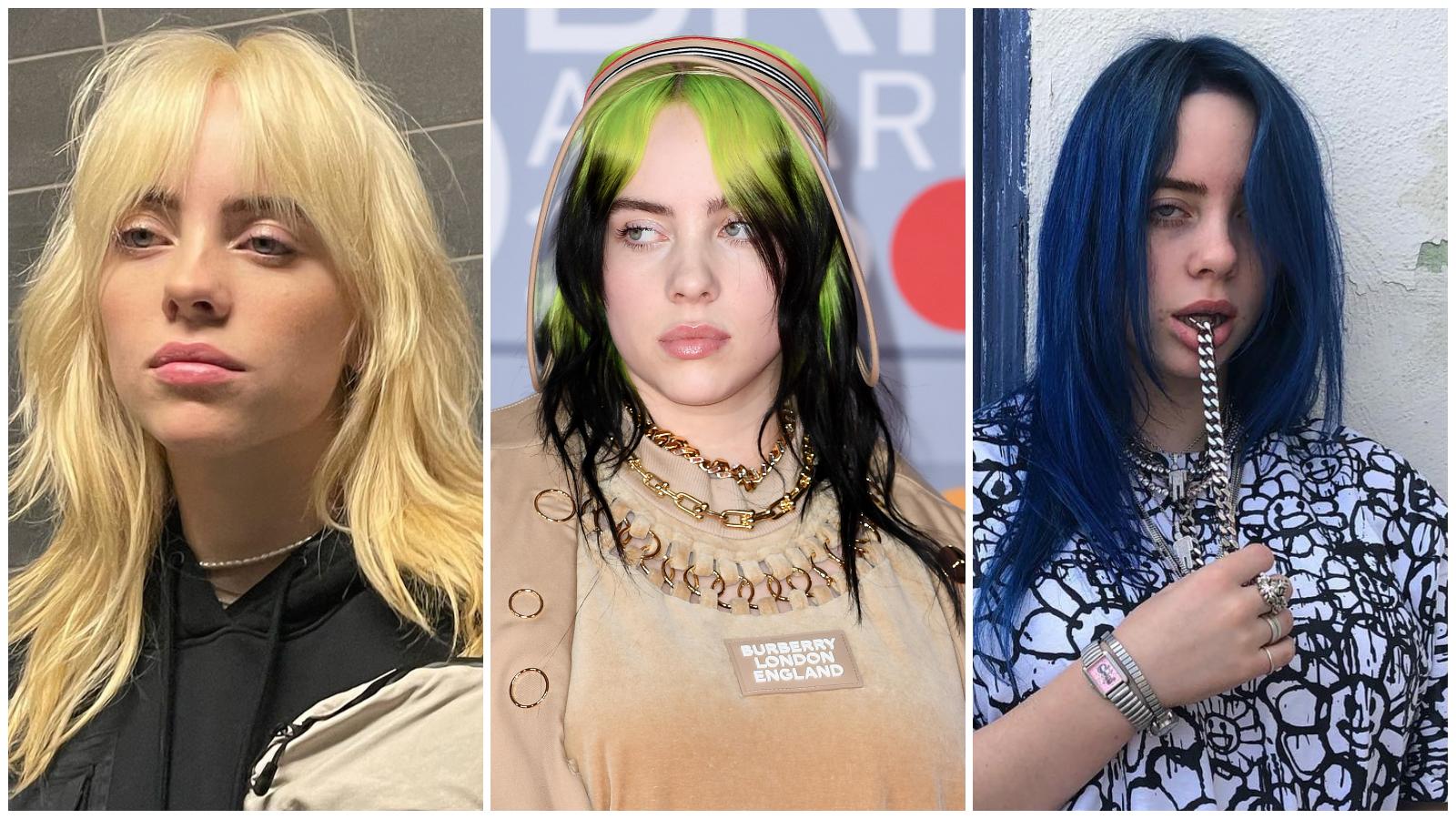 Billie Eilish's new blonde hair: 'Bad Guy' singer has ditched her black and  green locks