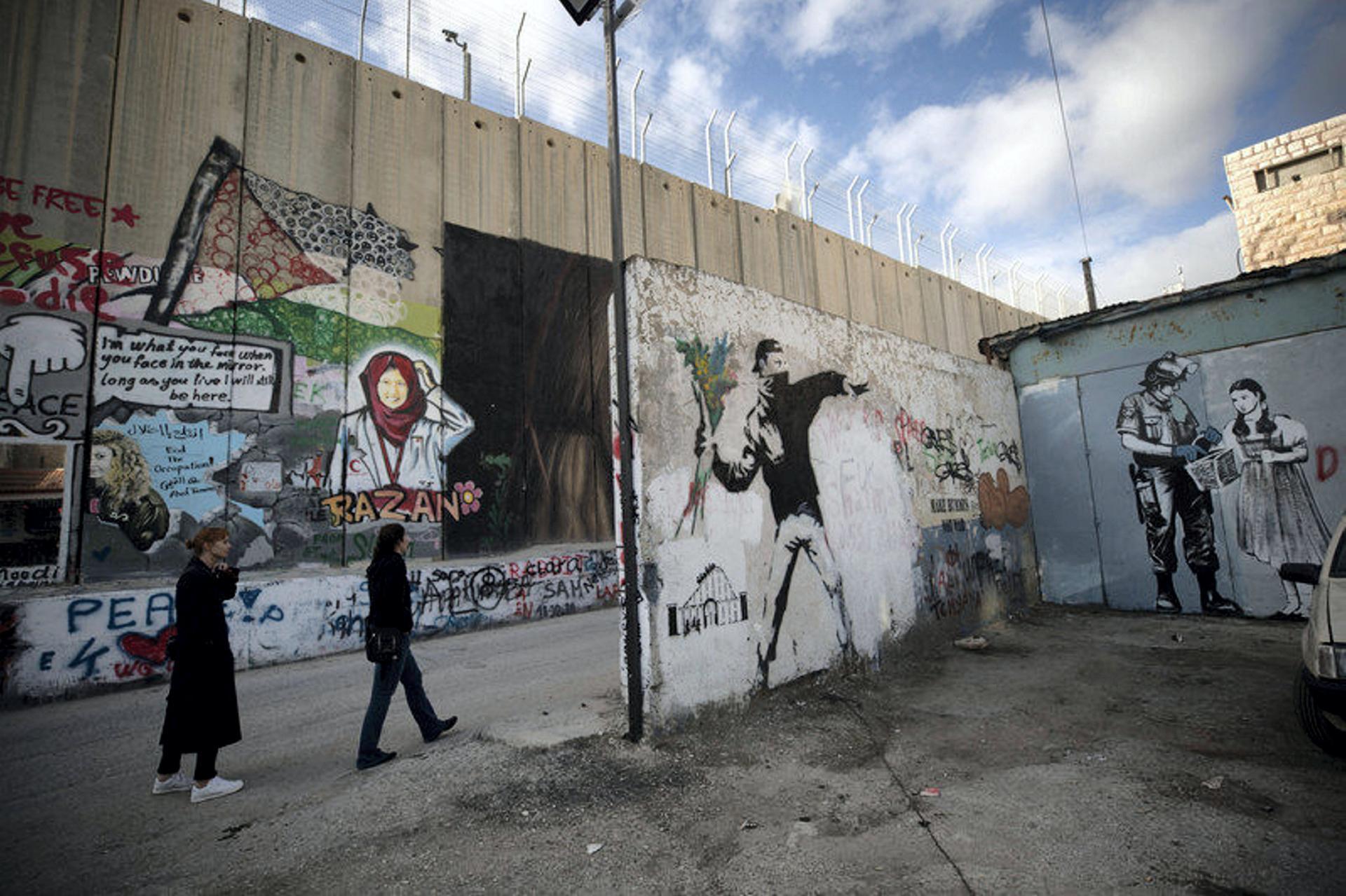 Banksy Triptych to Benefit Bethlehem Hospital—and More Art News