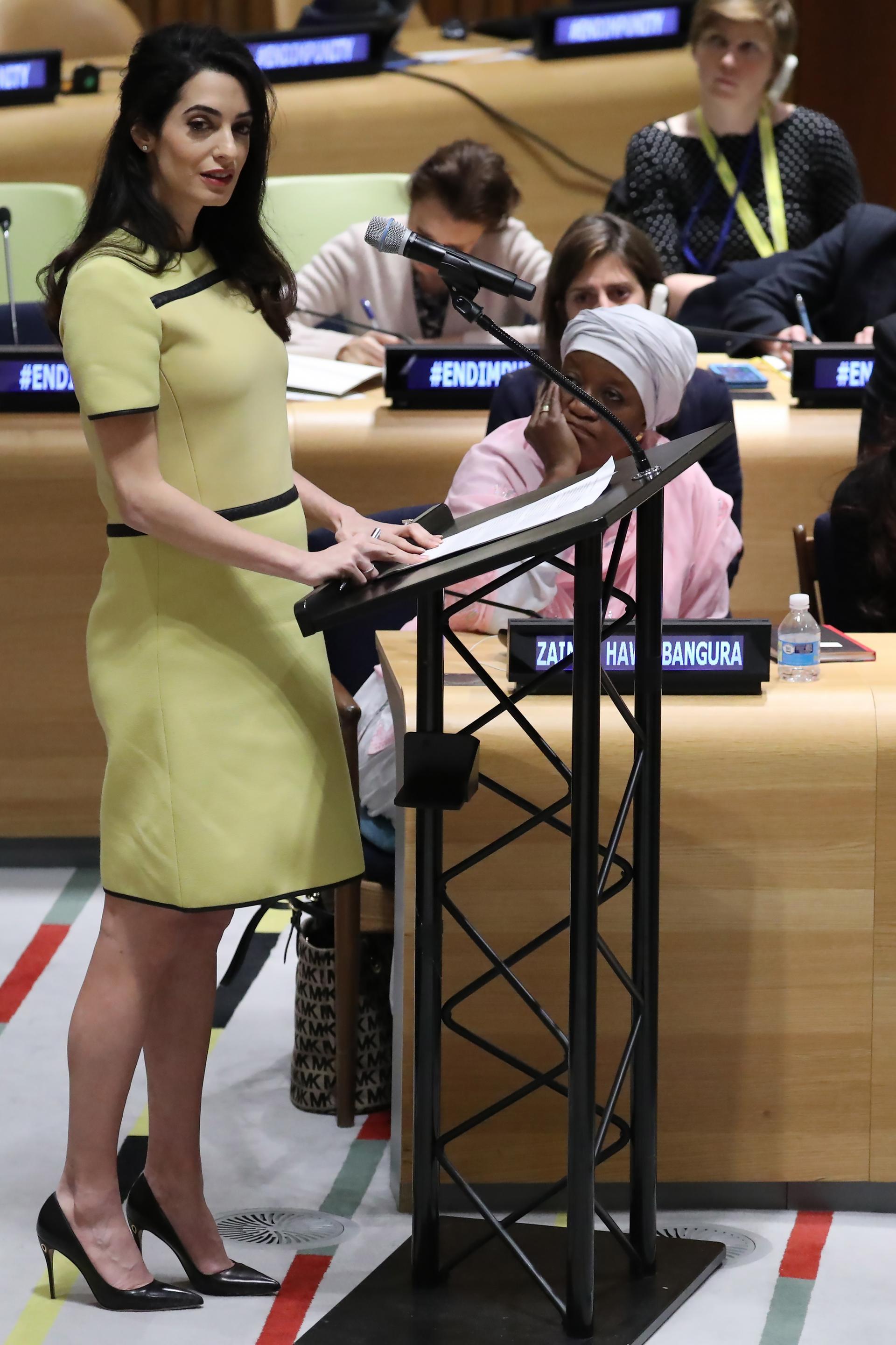 Courtroom to red carpet: 27 photos that show Amal Clooney's style