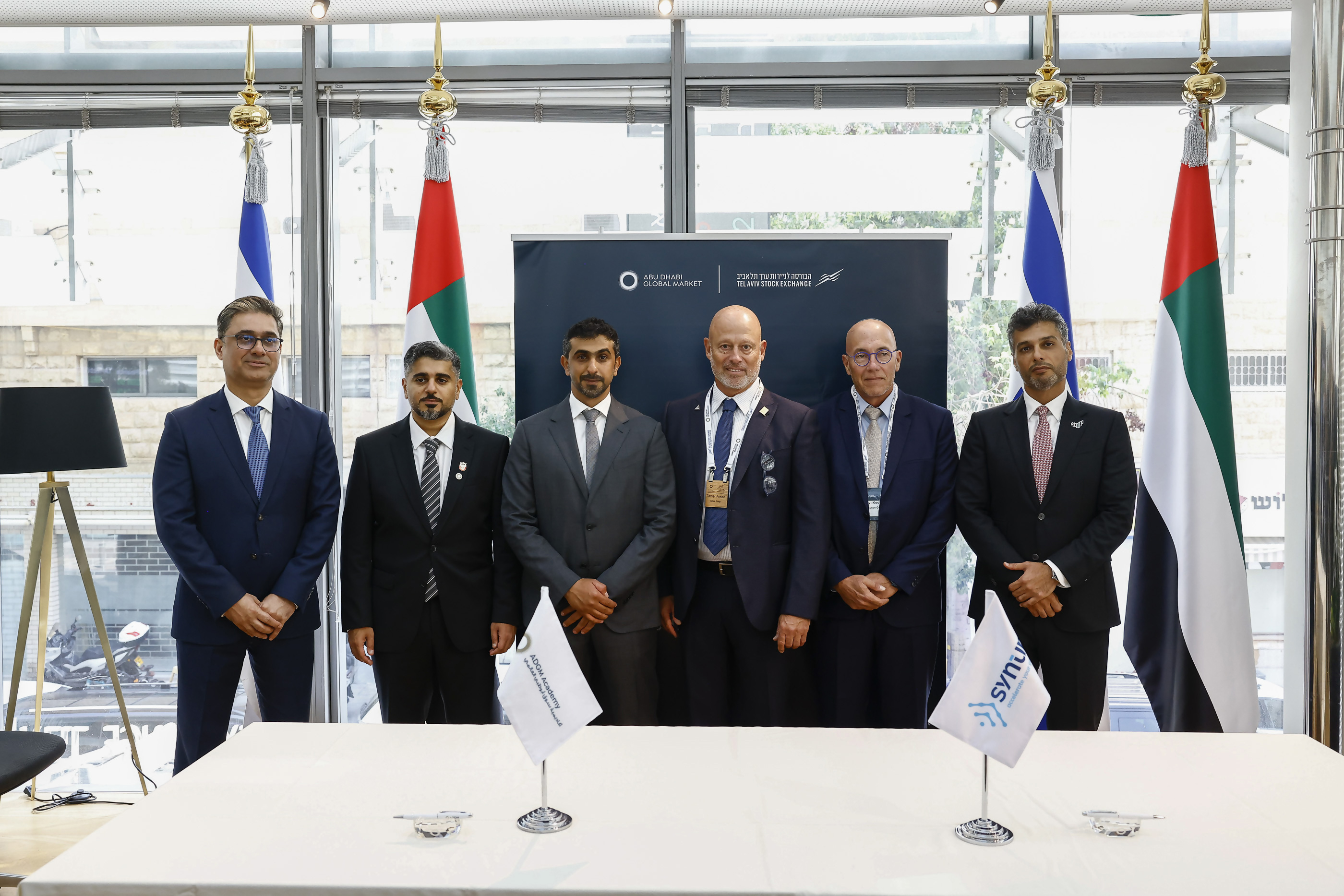 Abu Dhabi and Israel and are seeking to boost bilateral ties following the signing of the CEPA deal in May. Photo: ADGM