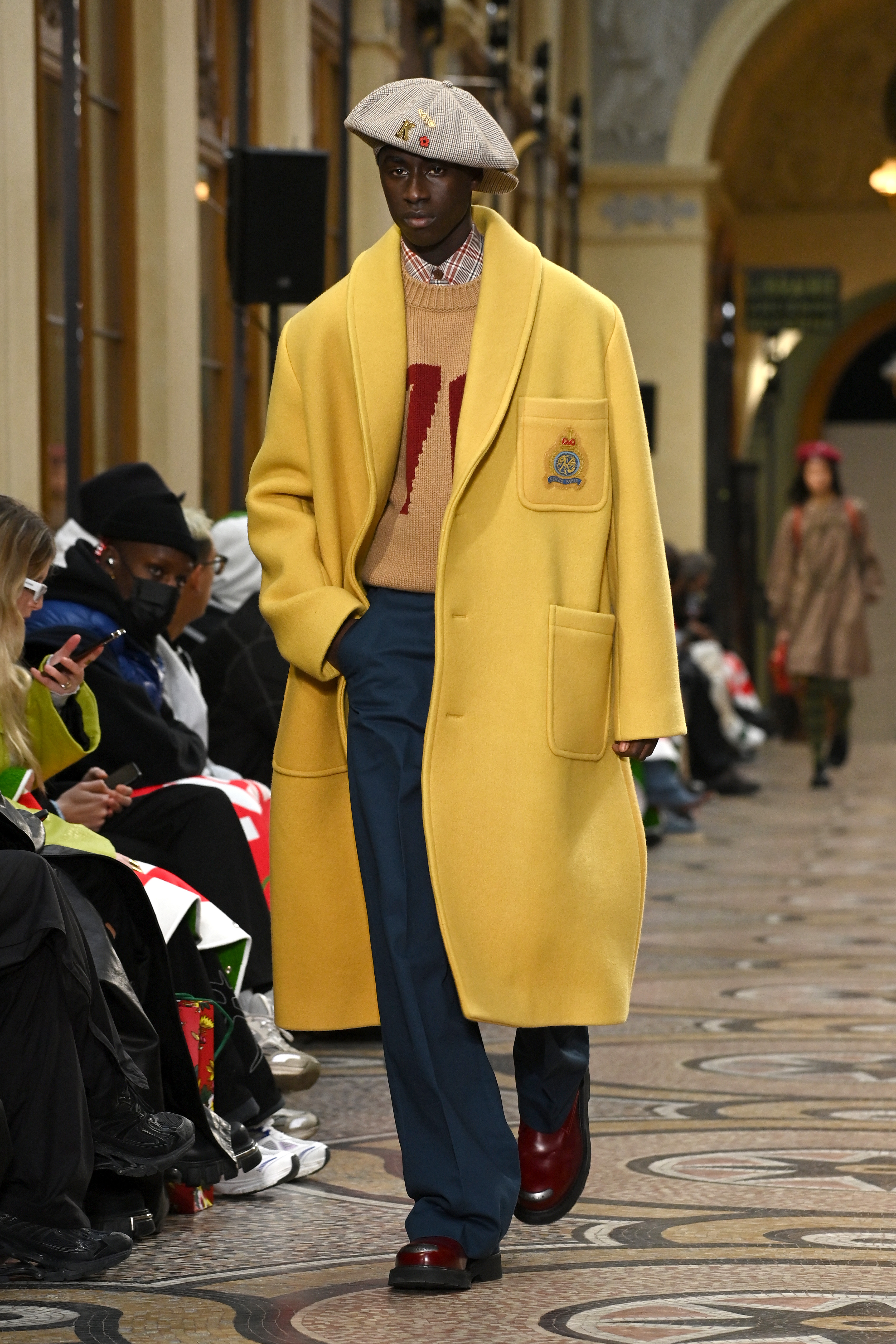 Kenzo on sale yellow coat