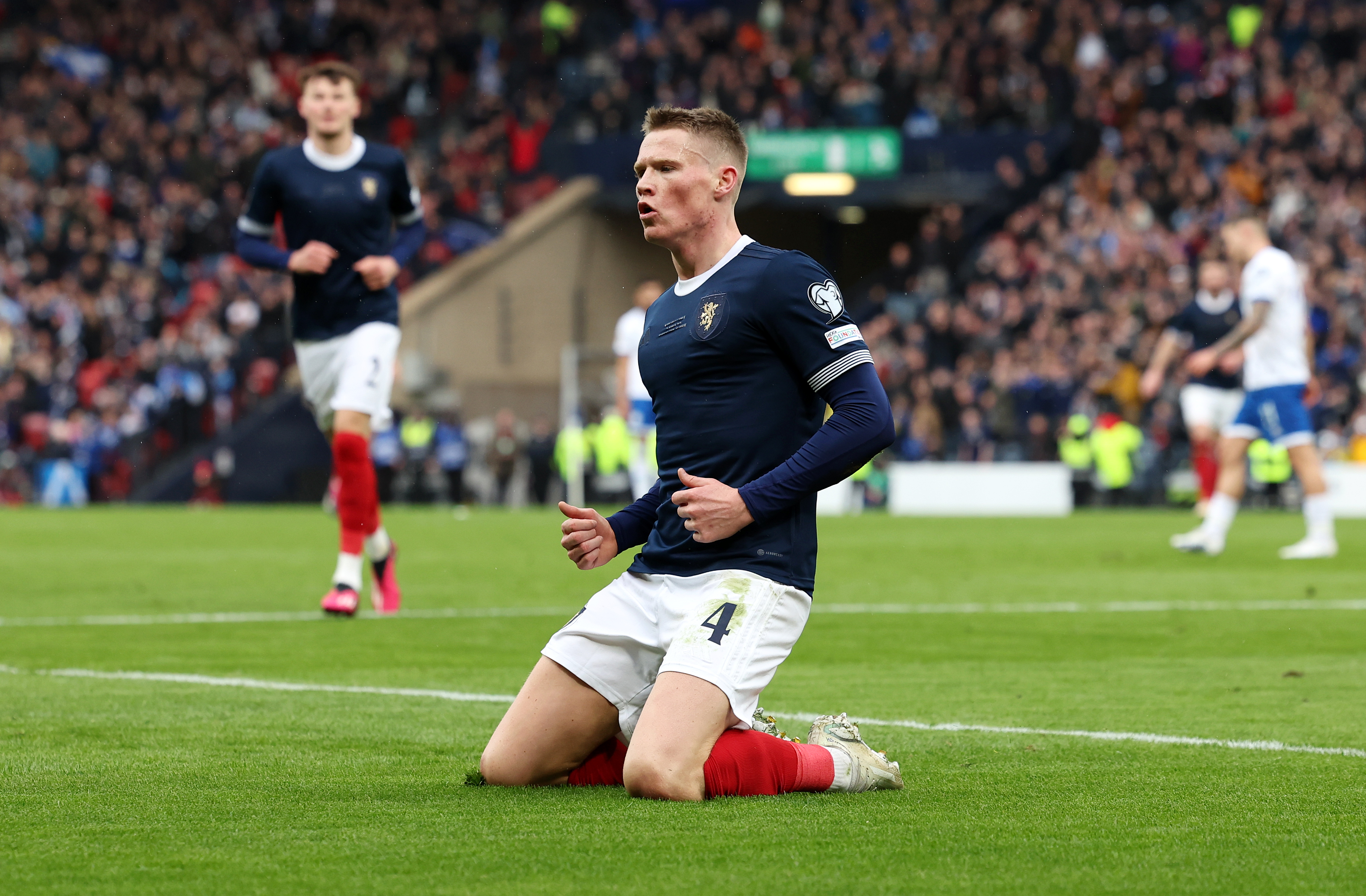 Man United star Scott McTominay scores two late goals as Scotland cruise past Cyprus